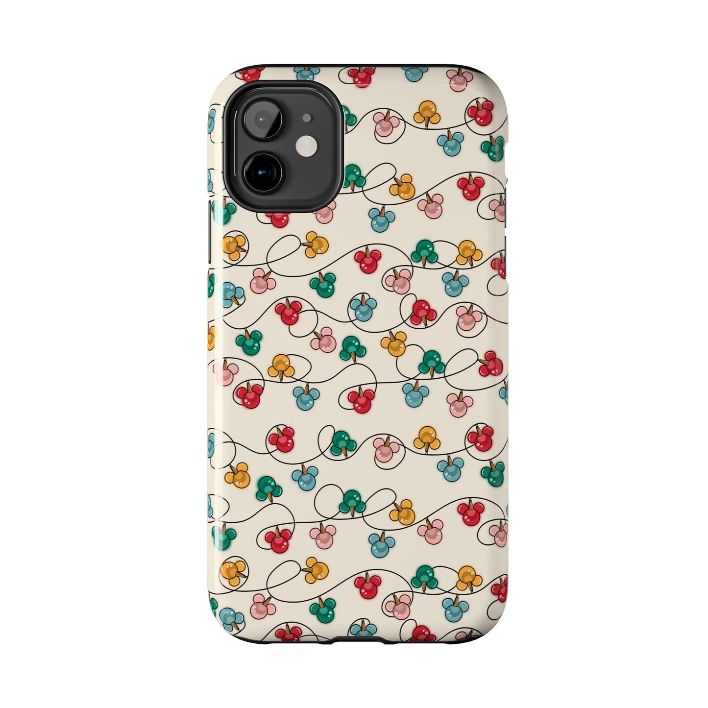 Christmas Lights Mice  -  Tough Phone Cases