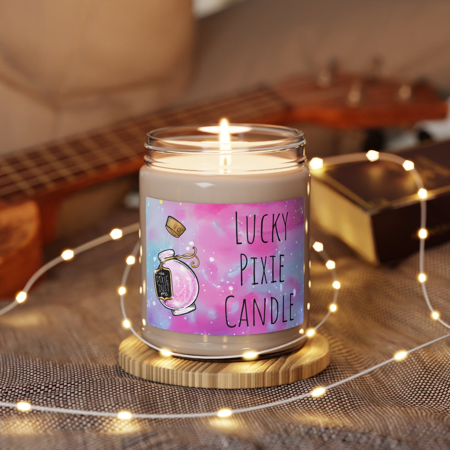 Lucky Pixie Candle - Scented Soy Candle, 9oz