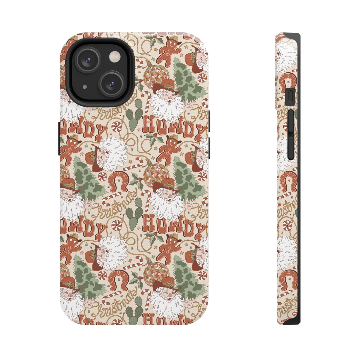 Howdy Christmas -  Tough Phone Cases