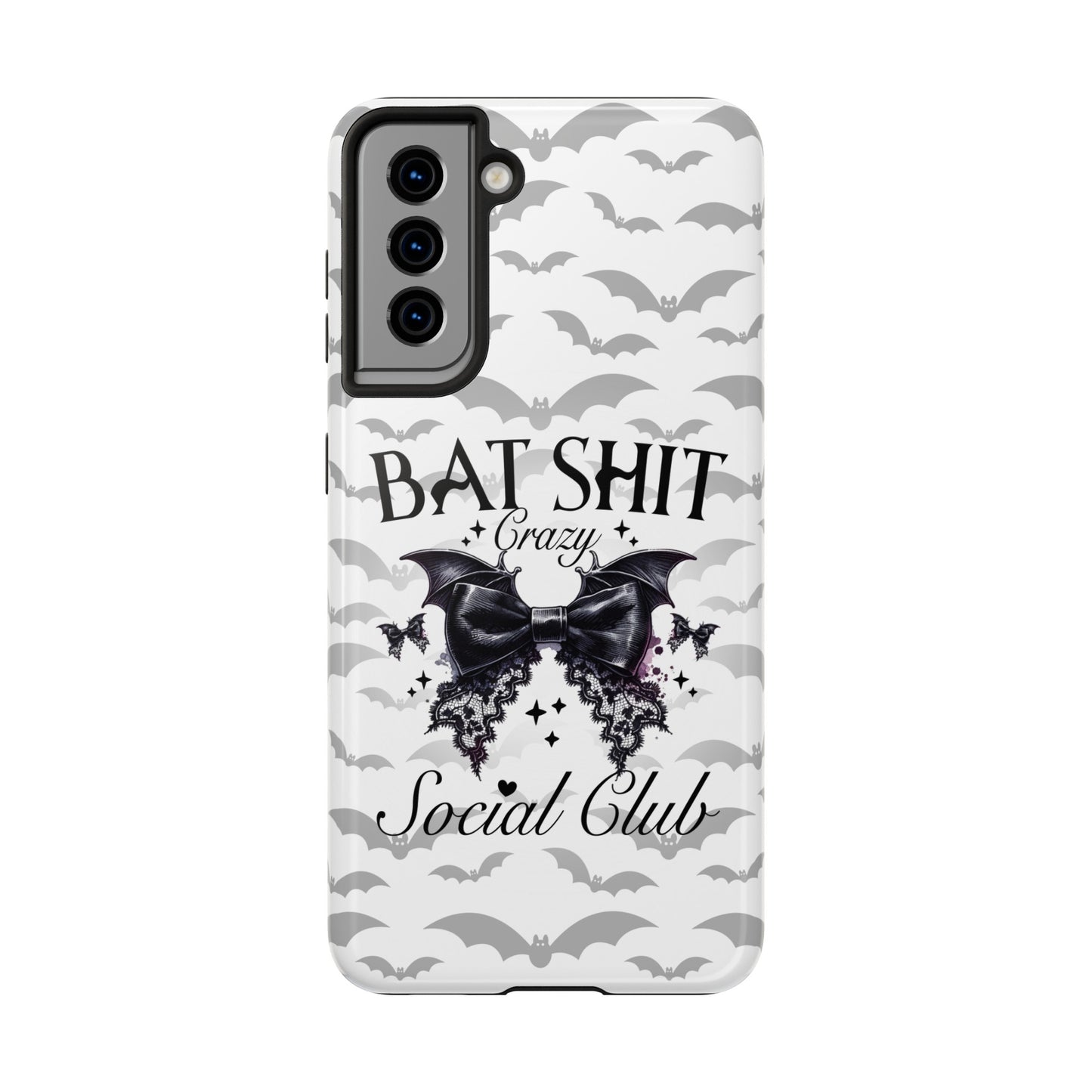 Bat Shit Crazy Social Club - Tough Phone Cases