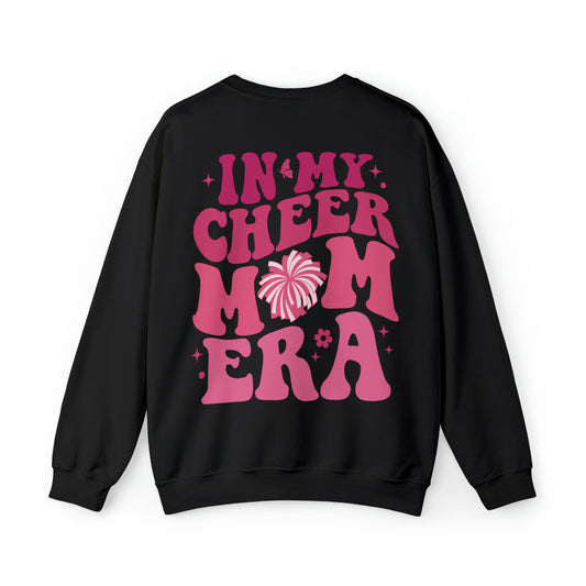 Cheer Mom Era - Front & Back  -  Unisex Heavy Blend™ Crewneck Sweatshirt