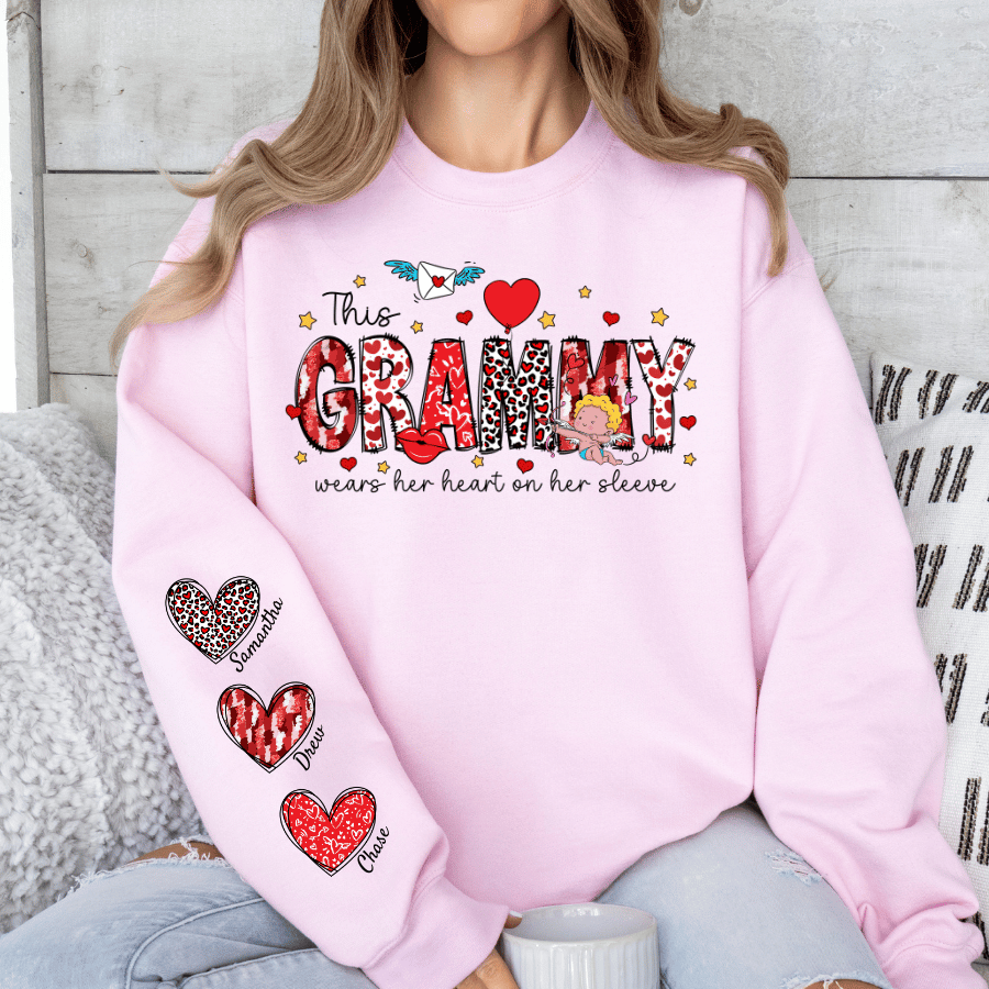 💖 This Weekend Only: Personalized Valentine Sweatshirt!