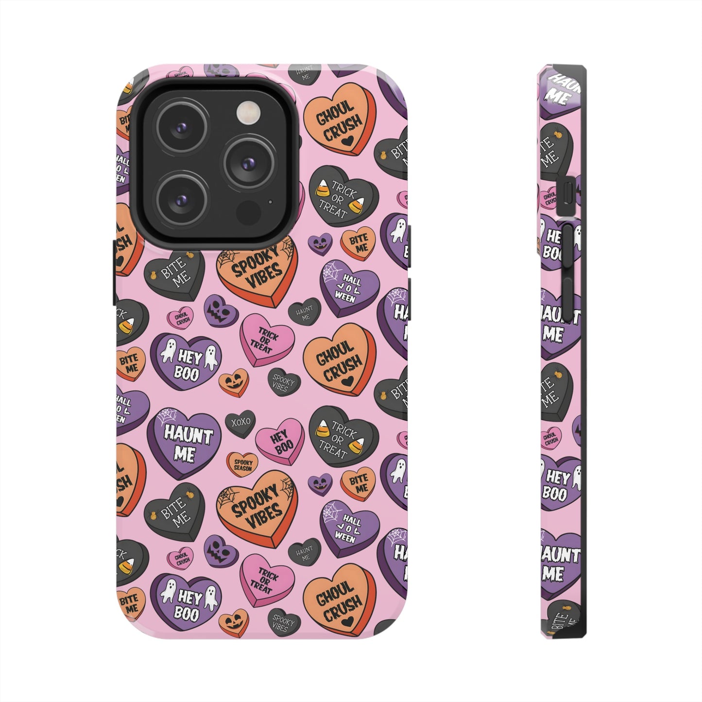 Spooky Hearts  - Tough Phone Cases