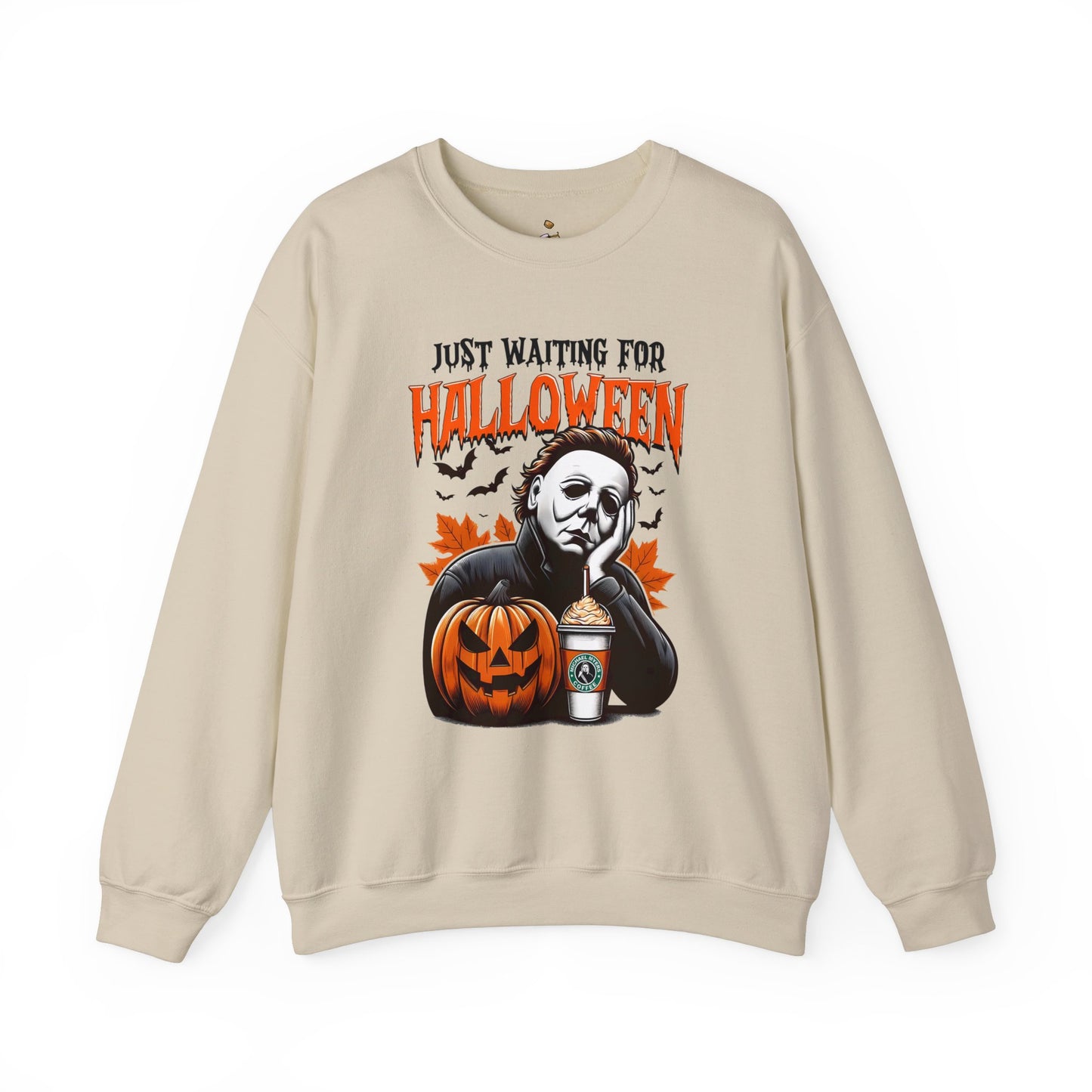 Just Waiting For Halloween  - Mike - Unisex Heavy Blend™ Crewneck Sweatshirt