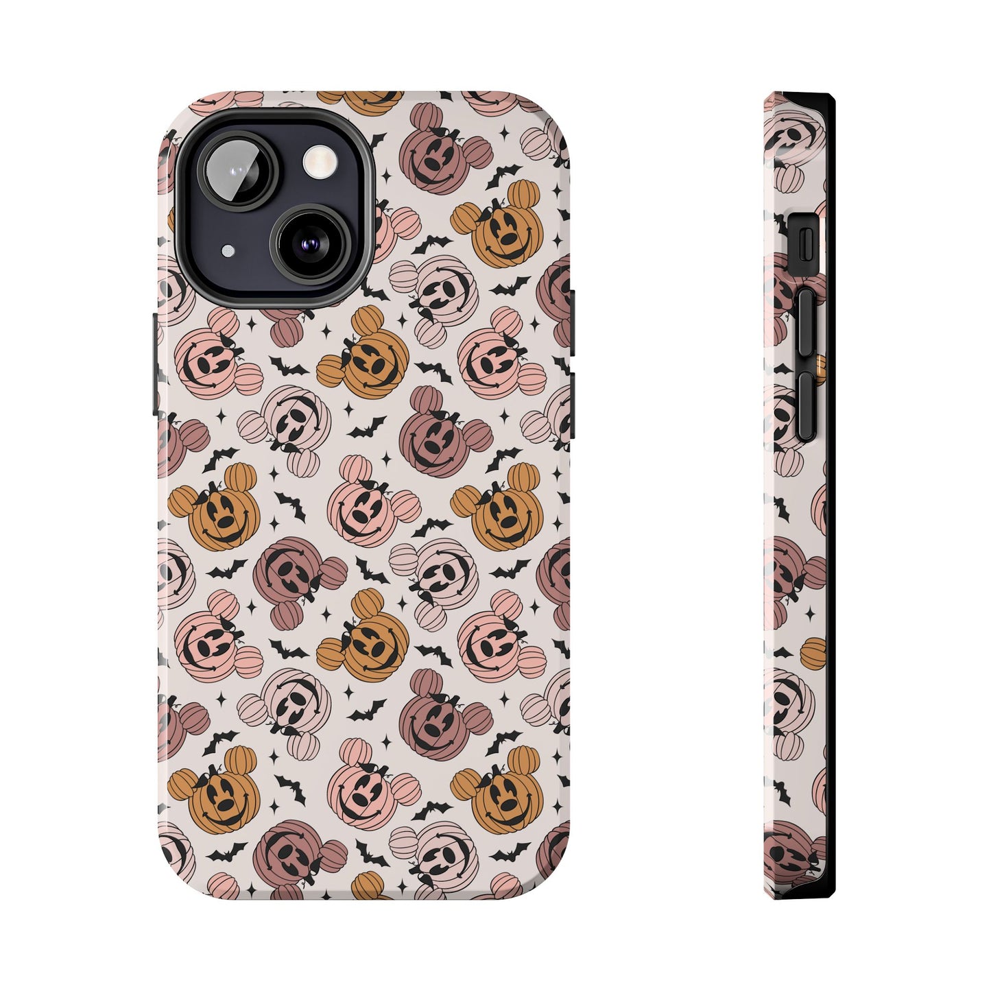 Pink Pumpkin Mice  - Tough Phone Cases