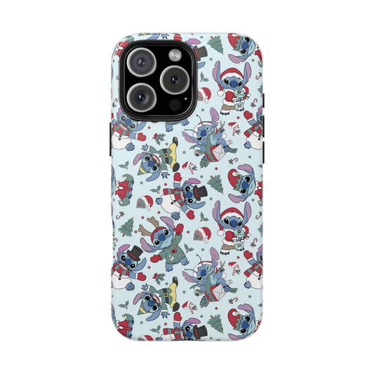 Blue Alien Winter -  Tough Phone Cases