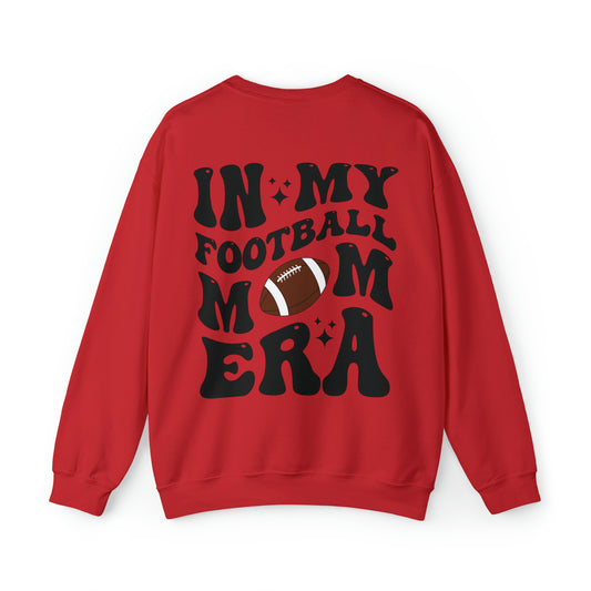 Football Mom Era - Front & Back - Unisex Heavy Blend™ Crewneck Sweatshirt