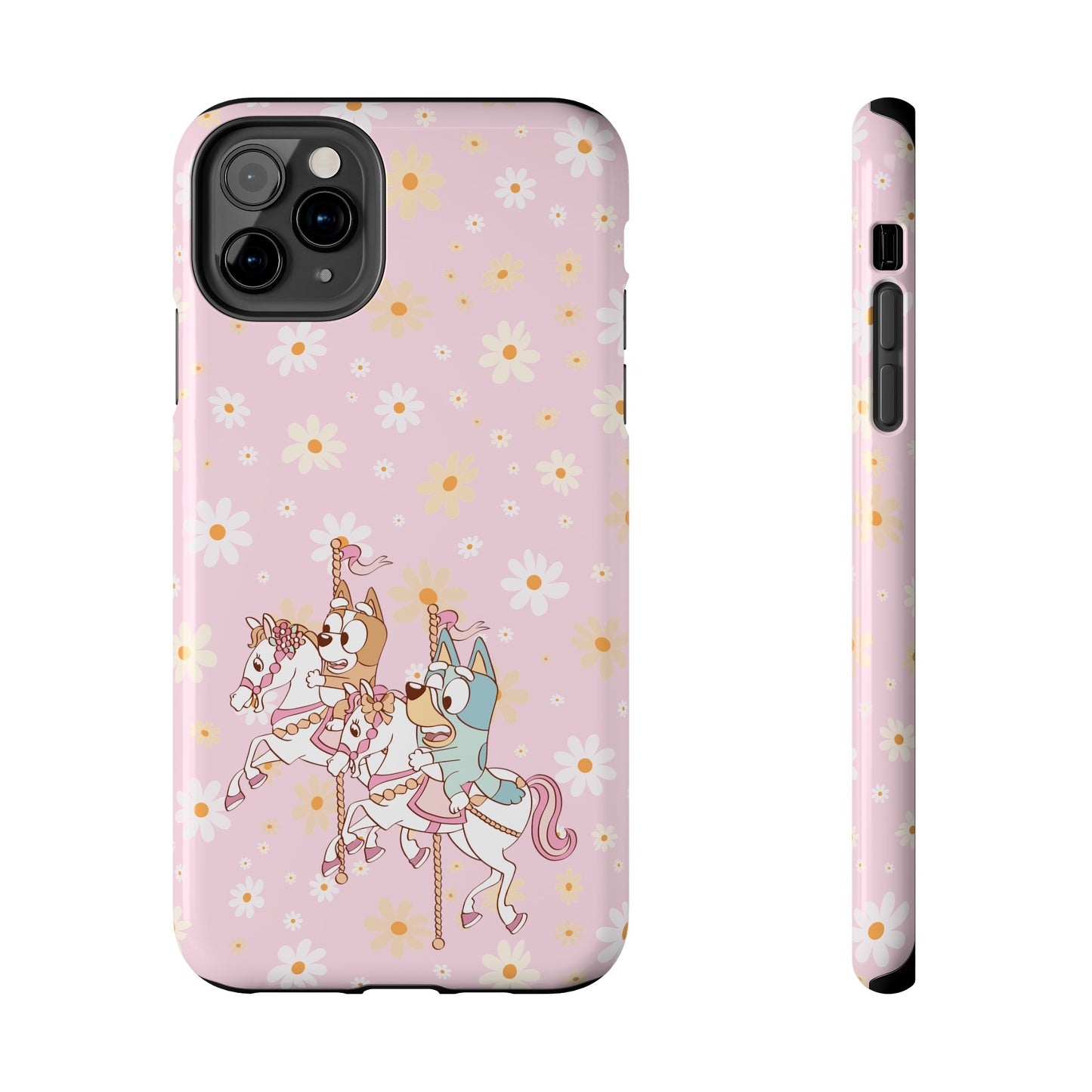 Carousel Pups  - Tough Phone Cases