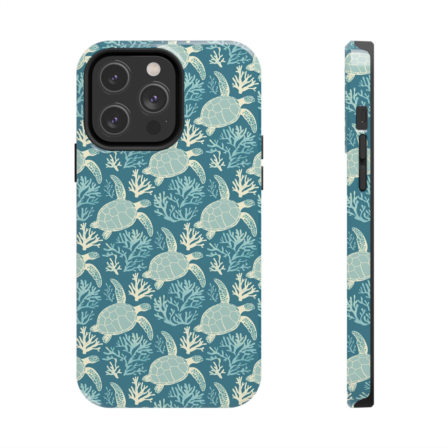 Blue Sea Turtle  - Tough Phone Cases