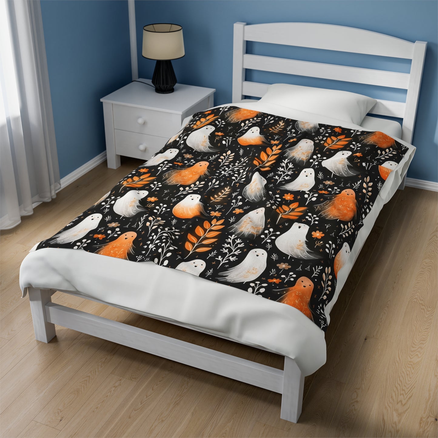 Watercolor Ghosts -  Plush Blanket