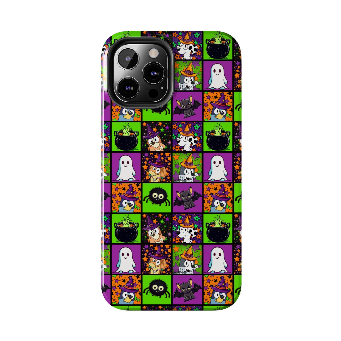 Blue Pup Halloween -  Tough Phone Cases