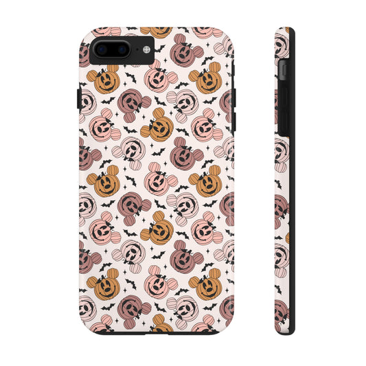 Pink Pumpkin Mice  - Tough Phone Cases