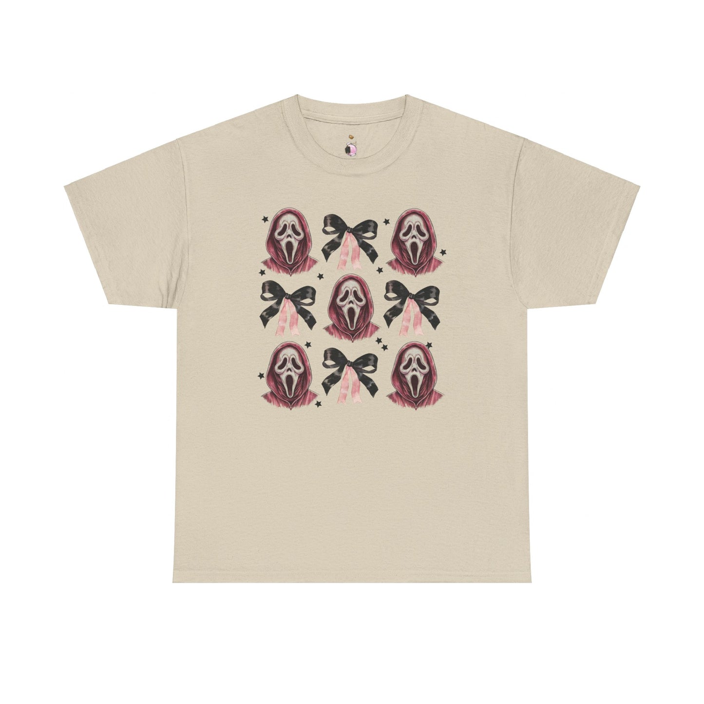 Coquette Ghost Face - Unisex Heavy Cotton Tee