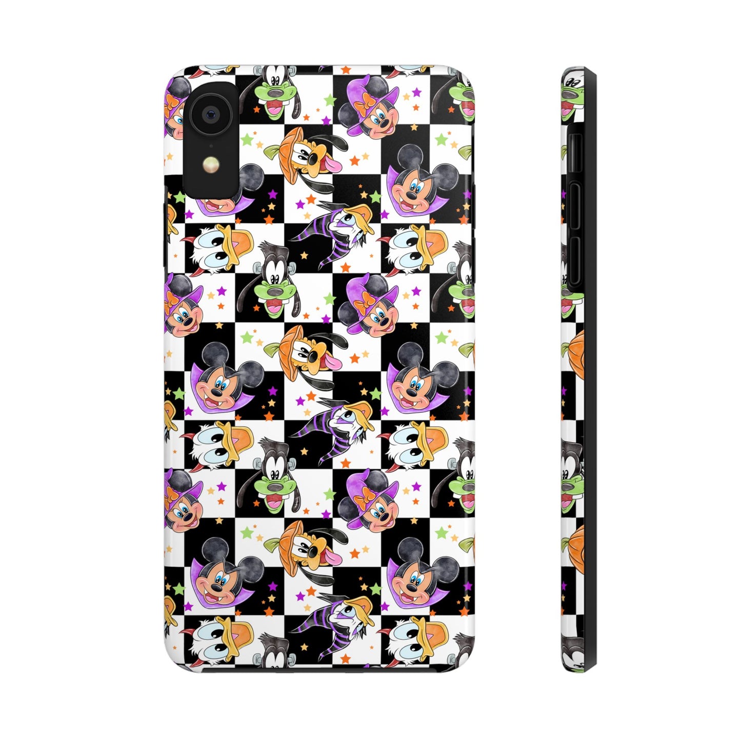 Checkered Halloween Pals  - Tough Phone Cases