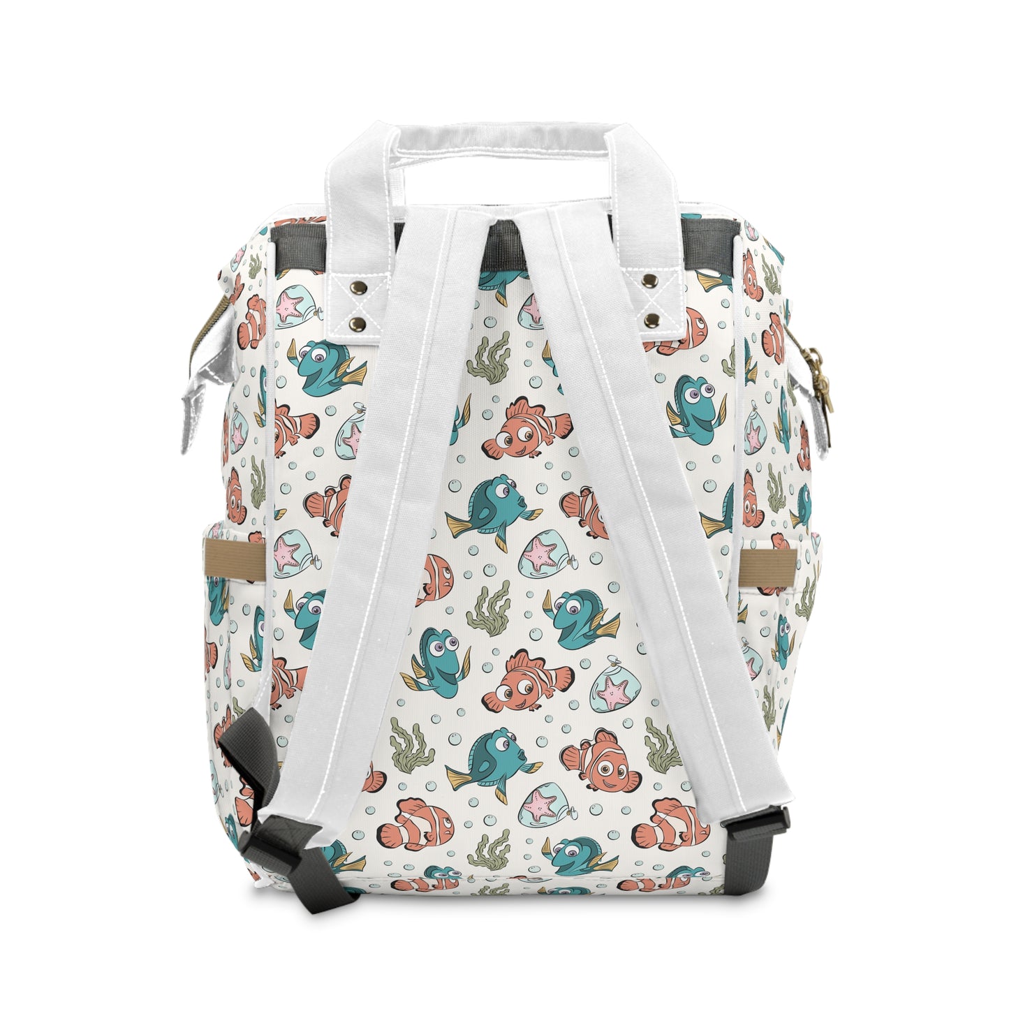 Finding Fishies -  Diaper Backpack