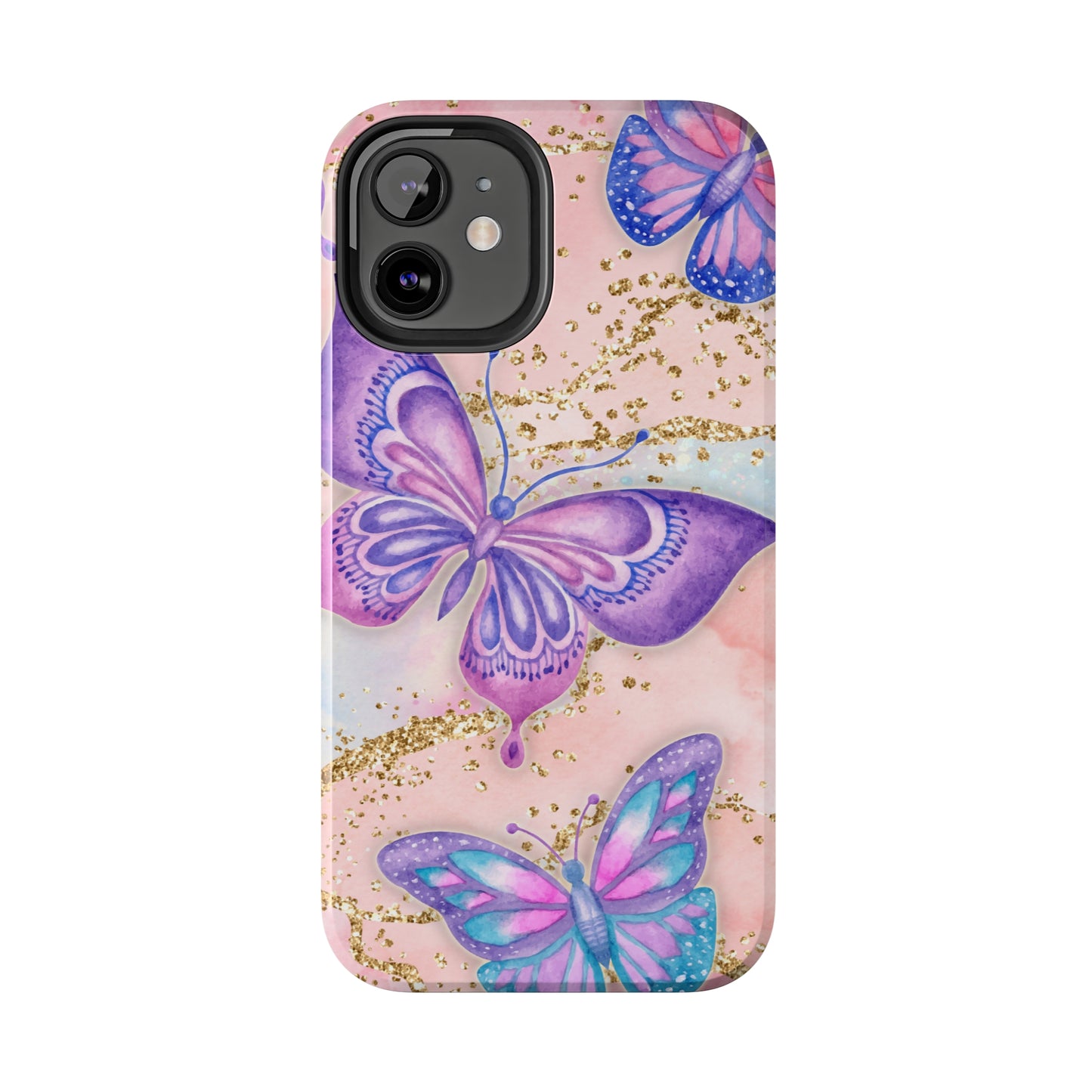 Marble Butterfly - Tough Phone Cases