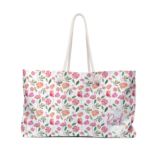 Flamingo - Rock Your Pink - Weekender Bag