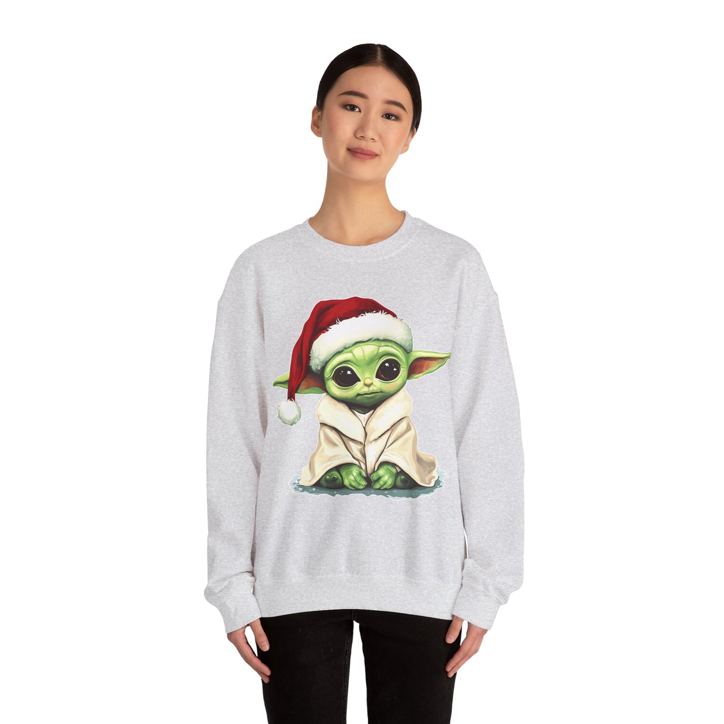 Baby Green Alien Christmas Sweatshirt