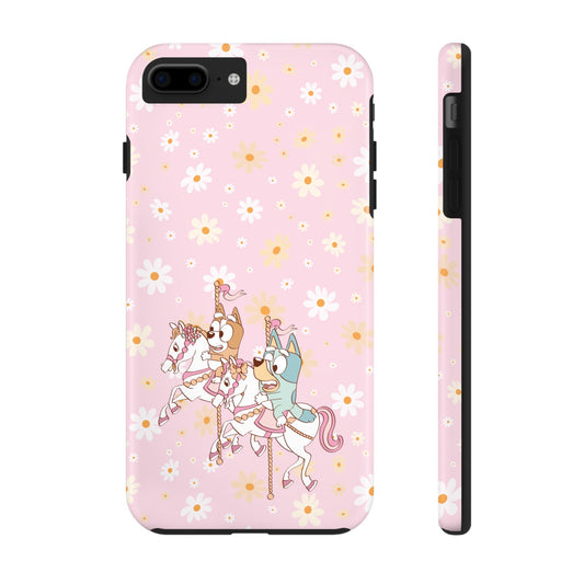 Carousel Pups  - Tough Phone Cases