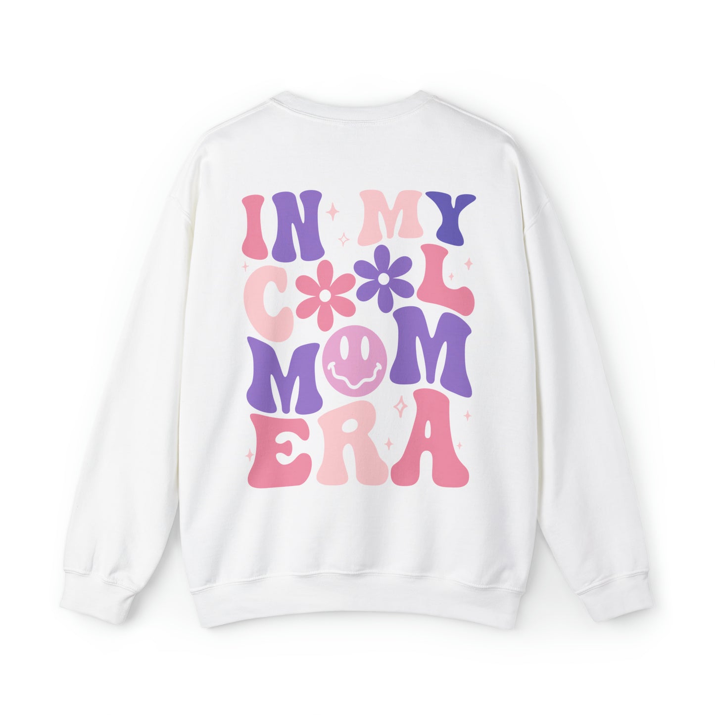 Cool Mom Era - Front & Back - Unisex Heavy Blend™ Crewneck Sweatshirt