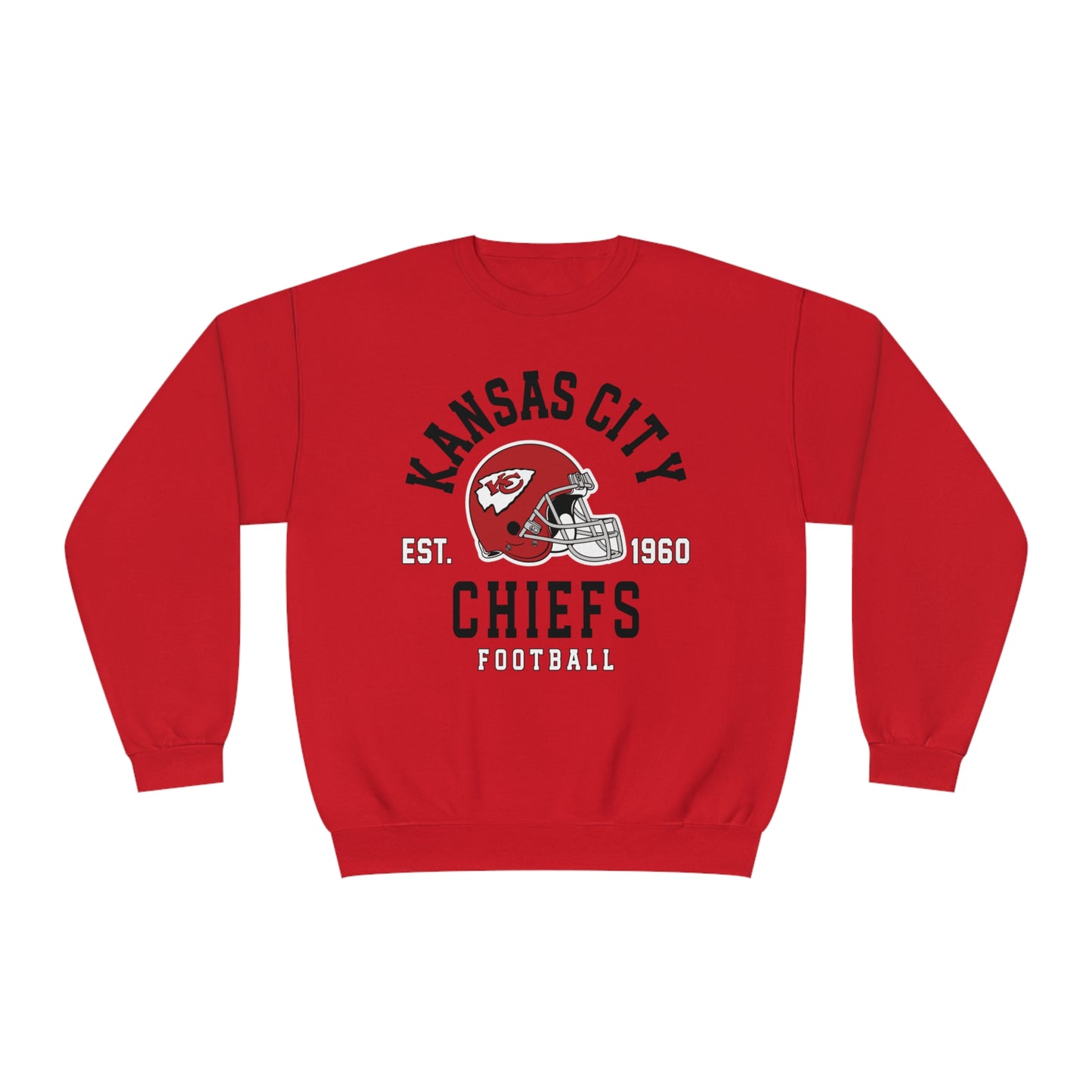 KC Football -  Unisex NuBlend® Crewneck Sweatshirt