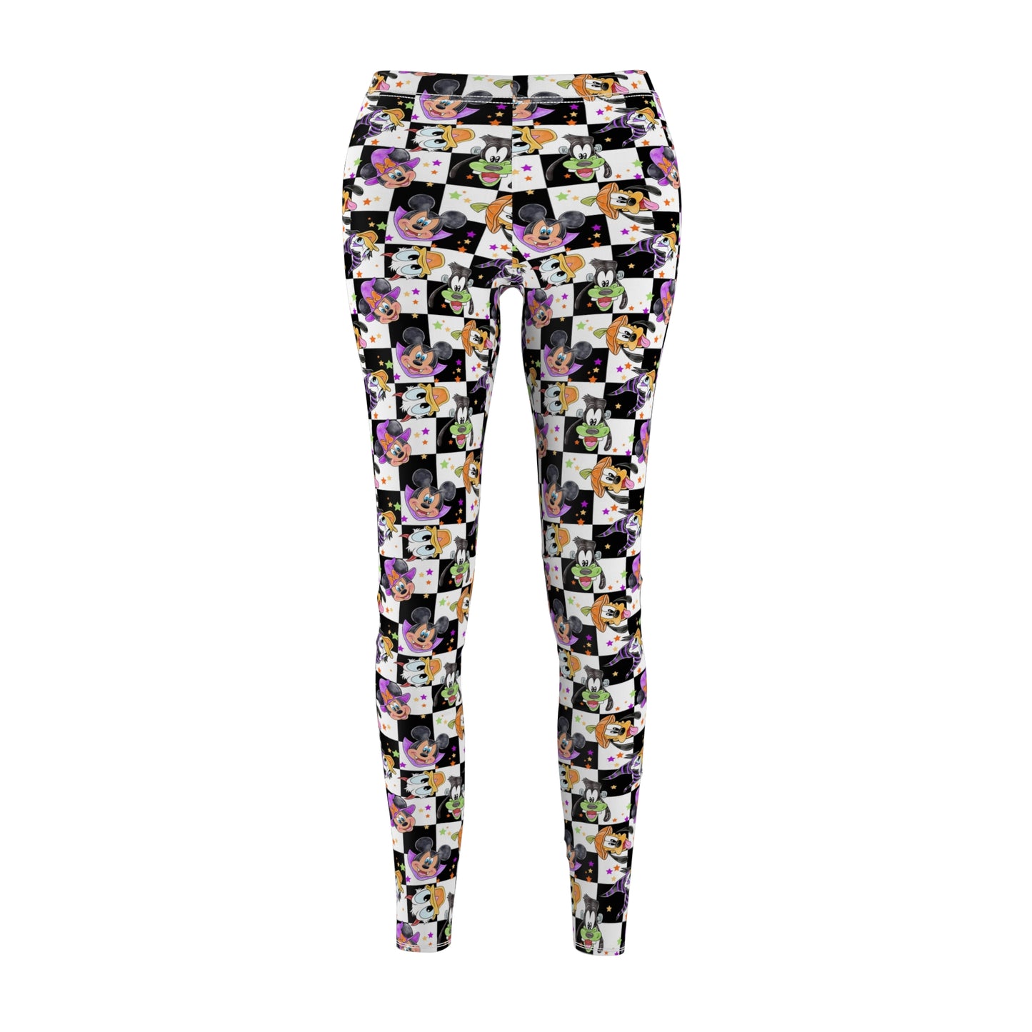 Checkered Halloween Pals - Women's Leggings