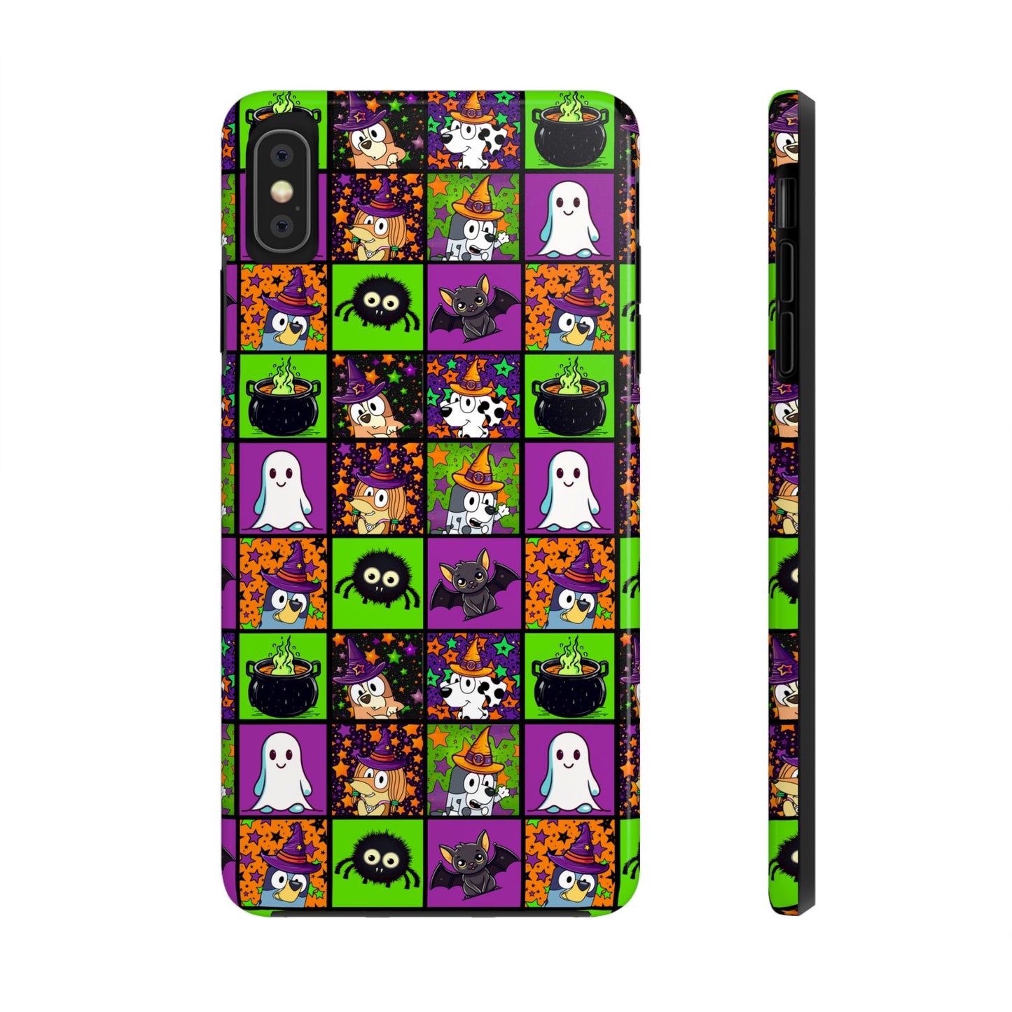 Blue Pup Halloween -  Tough Phone Cases