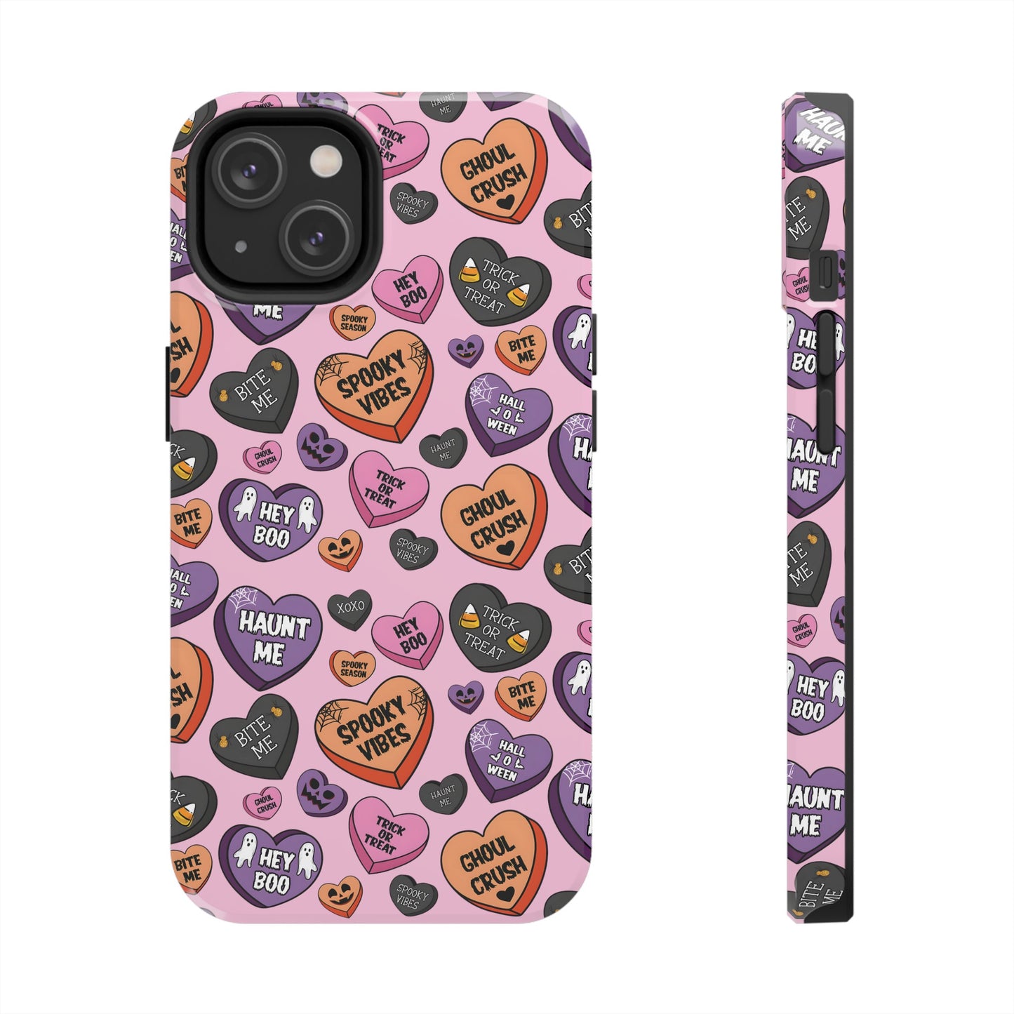 Spooky Hearts  - Tough Phone Cases