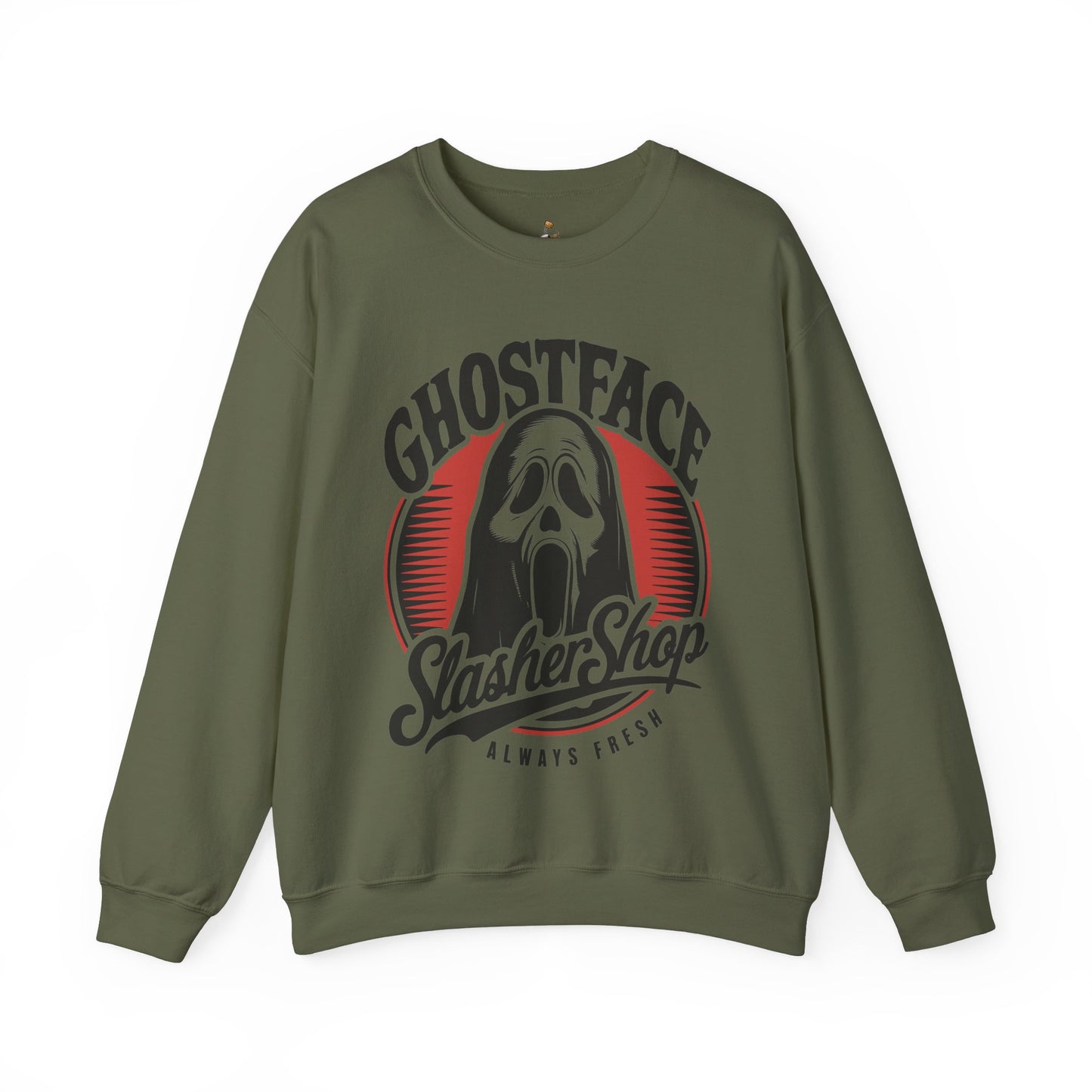 Ghostface Slasher Shop - Unisex Heavy Blend™ Crewneck Sweatshirt