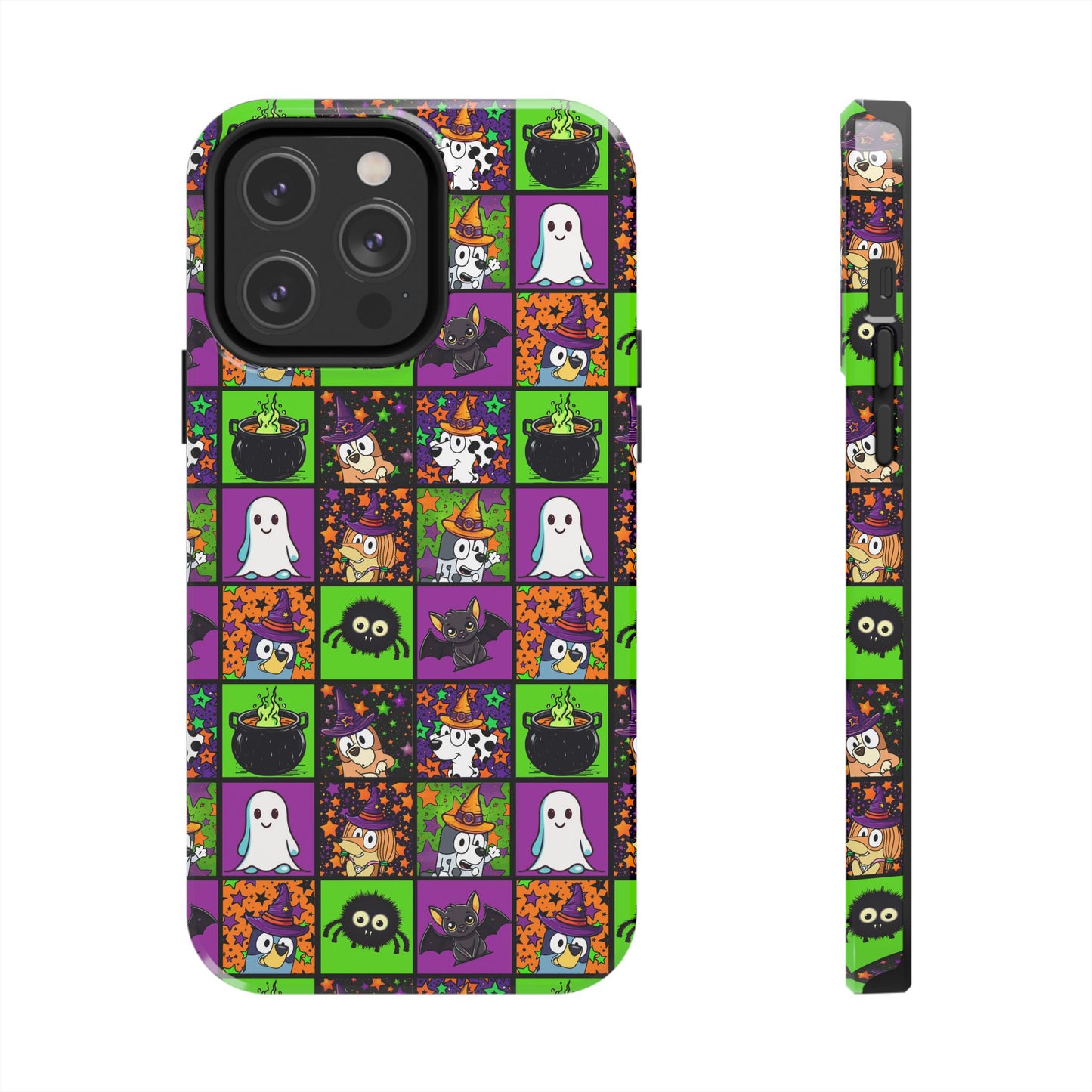 Blue Pup Halloween -  Tough Phone Cases