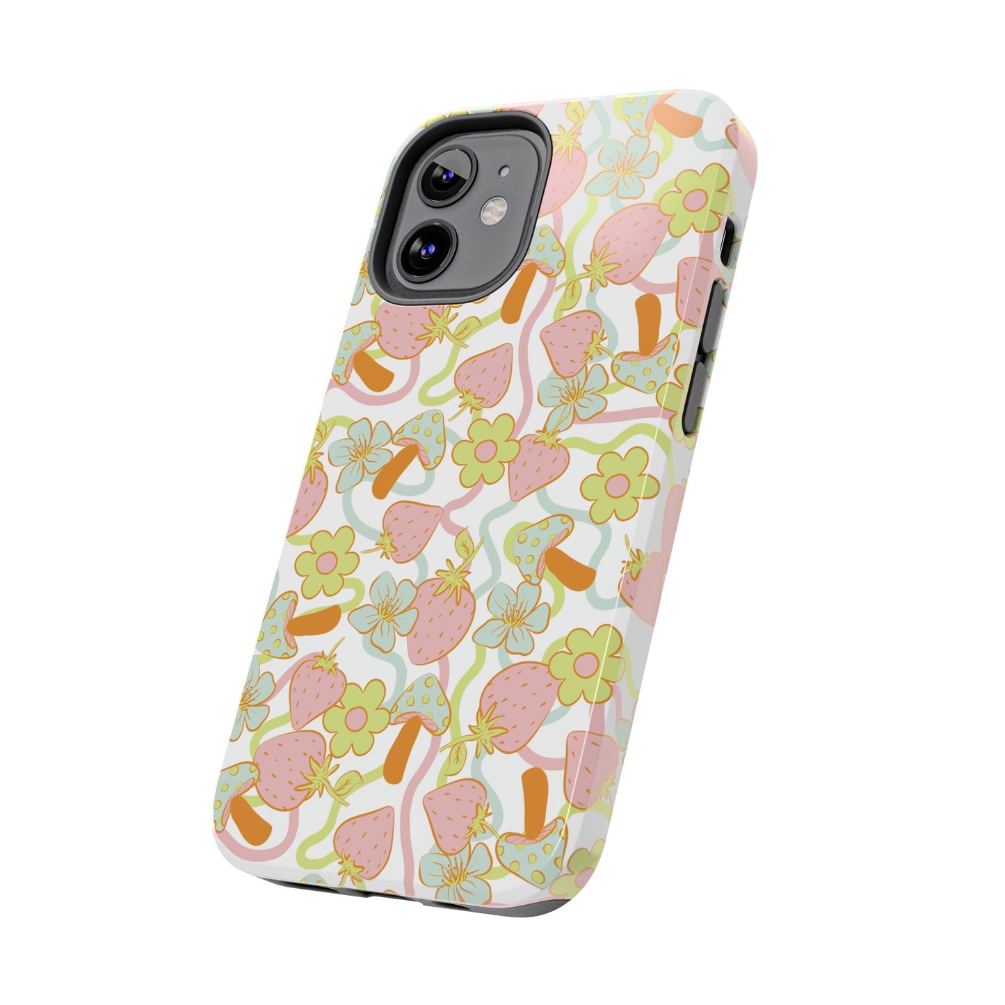 Strawberry Shrooms - Tough Phone Cases