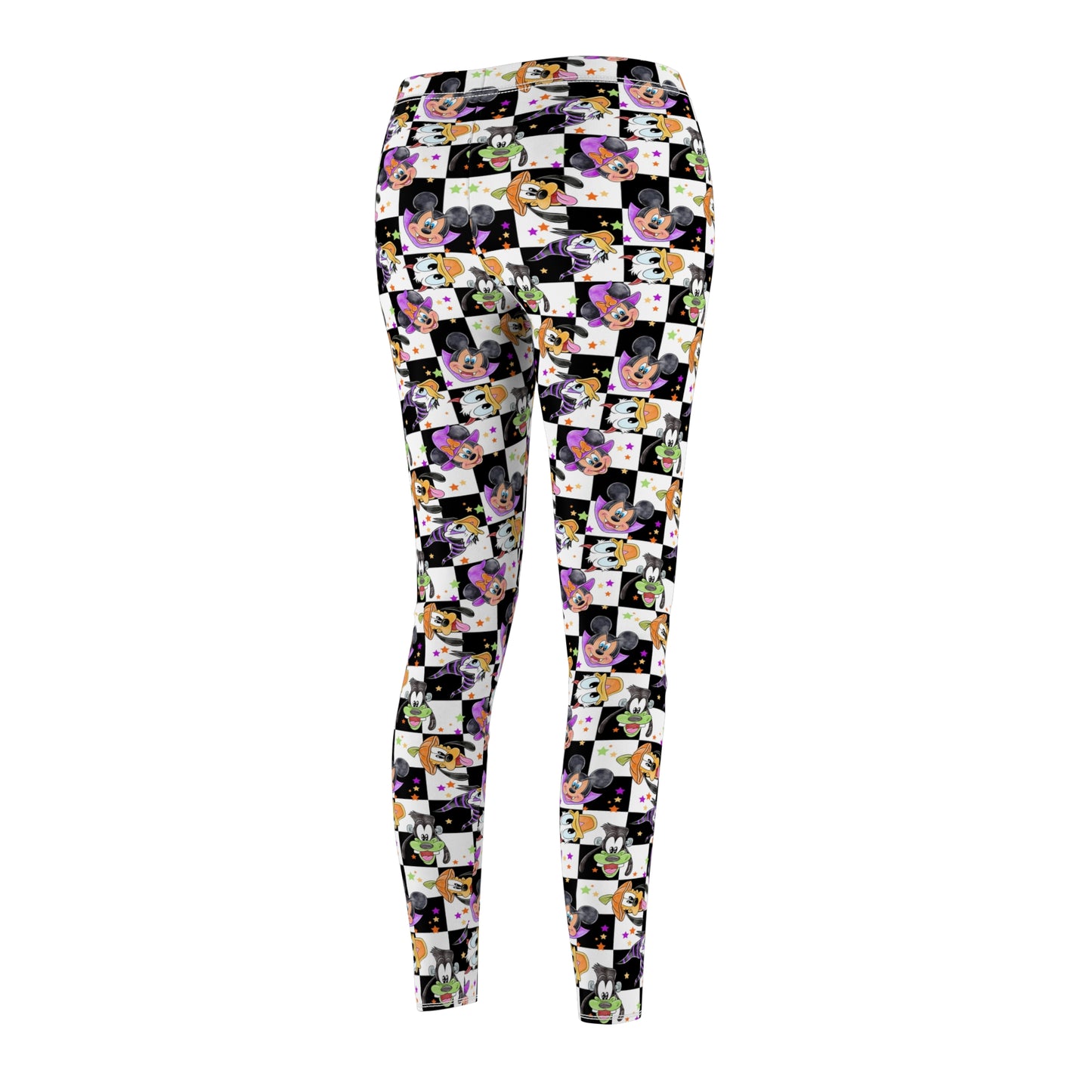 Checkered Halloween Pals - Women's Leggings