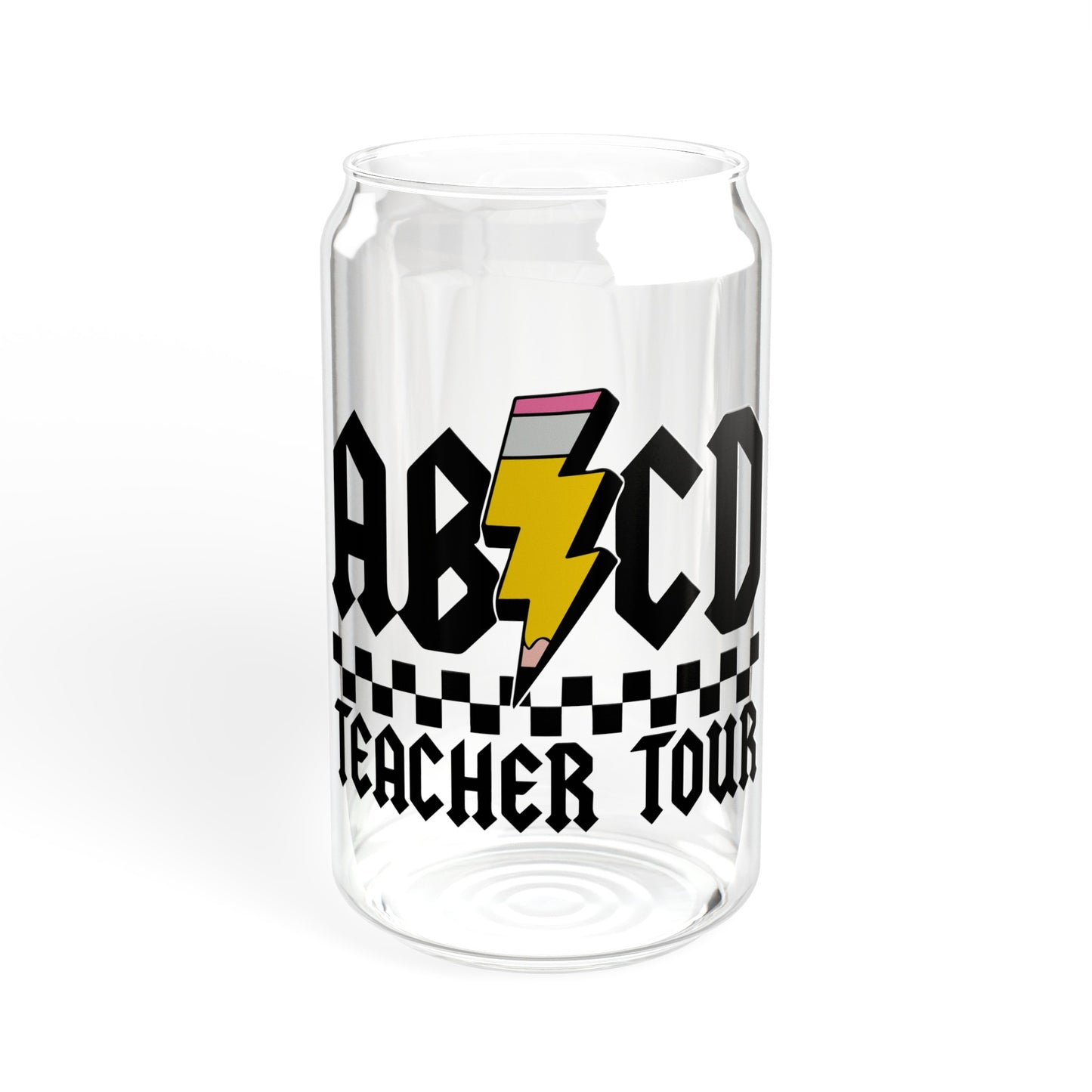 Teacher Tour - Sipper Glass, 16oz