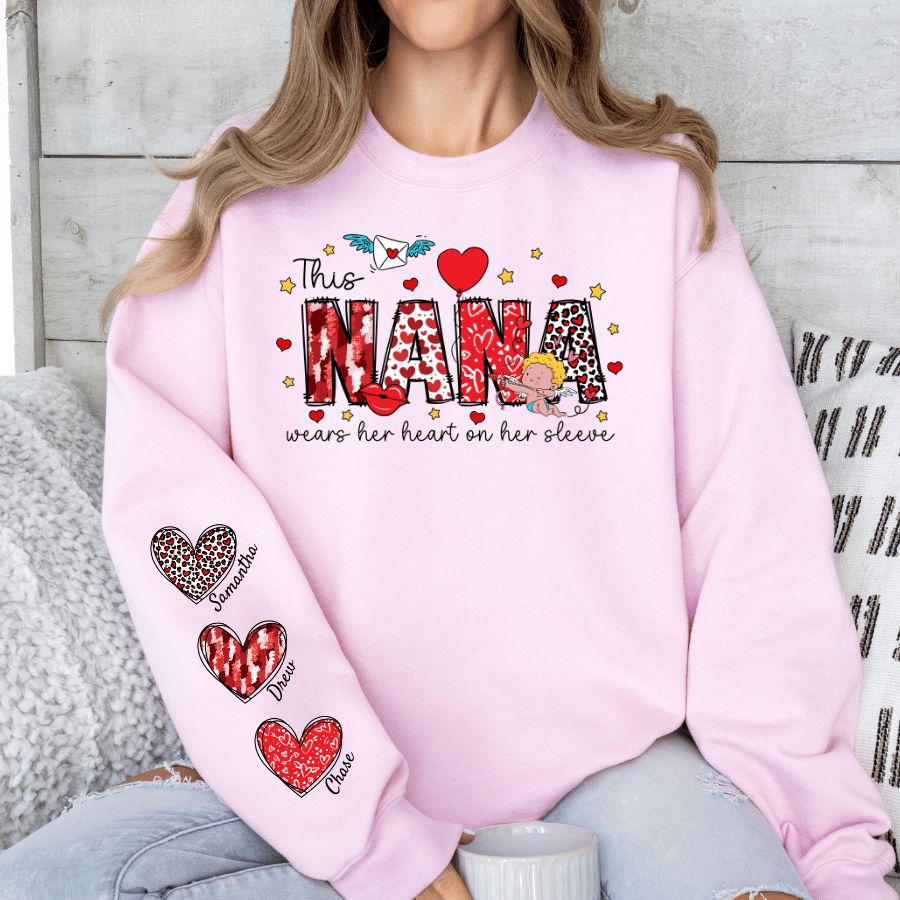 💖 This Weekend Only: Personalized Valentine Sweatshirt!