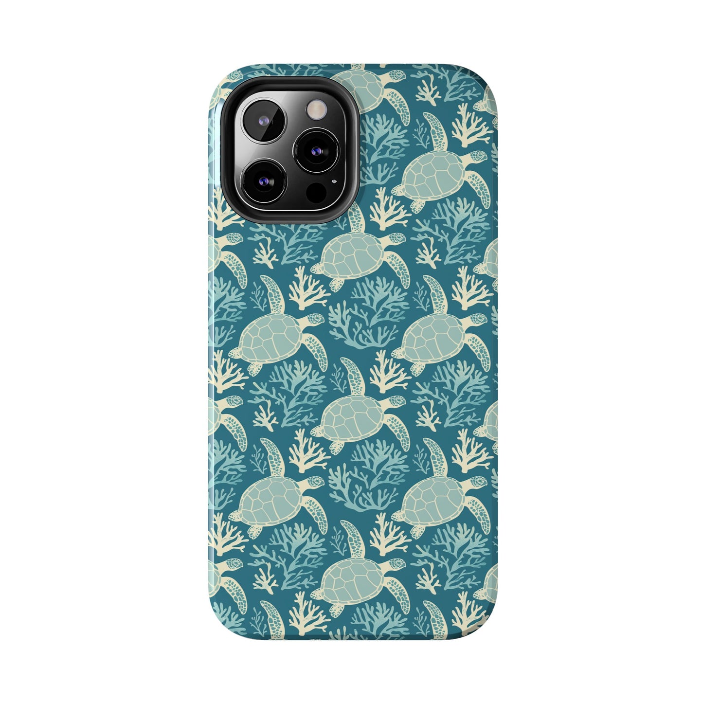 Blue Sea Turtle  - Tough Phone Cases