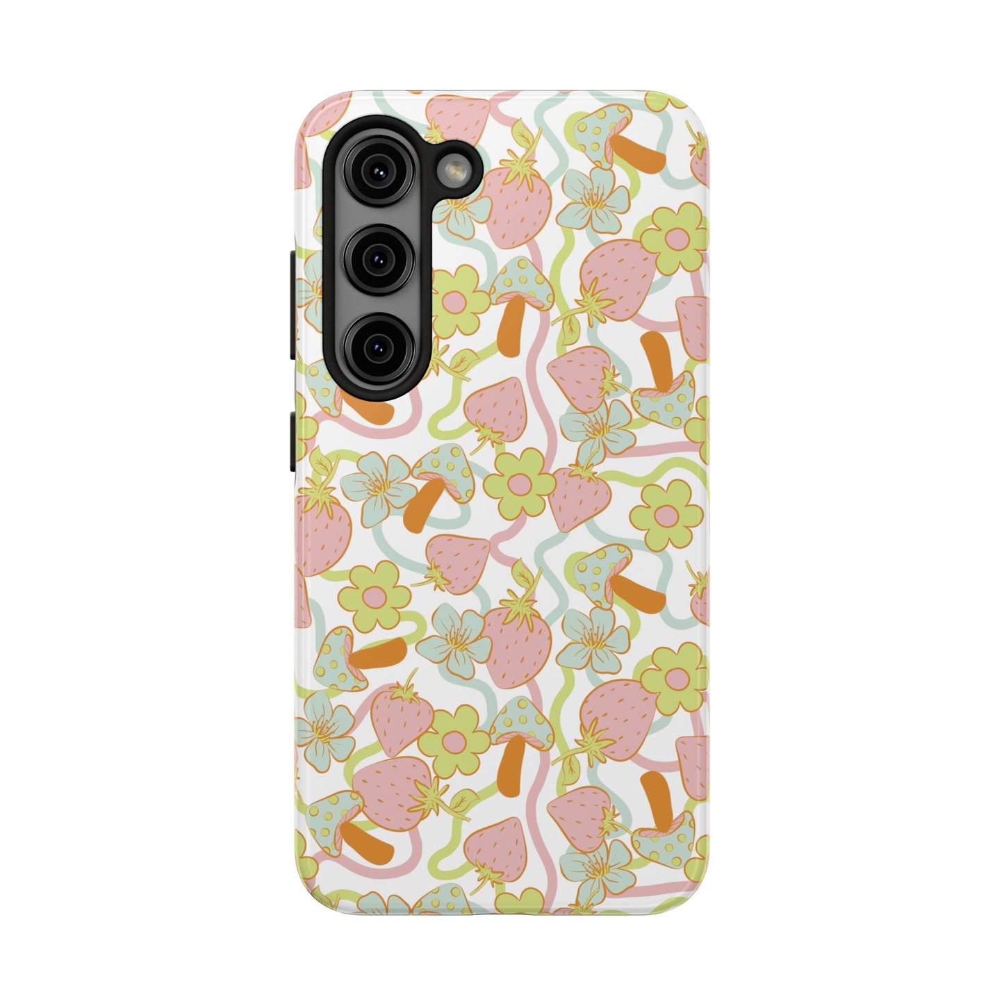 Strawberry Shrooms - Tough Phone Cases