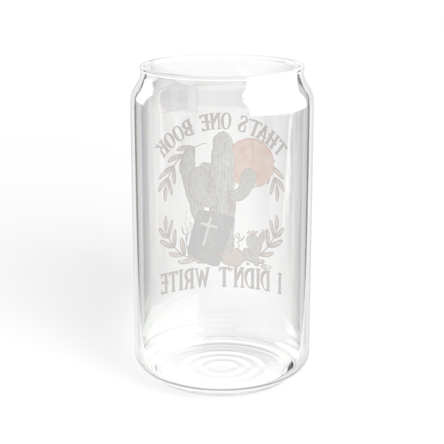 Book I didnt write - Sipper Glass, 16oz