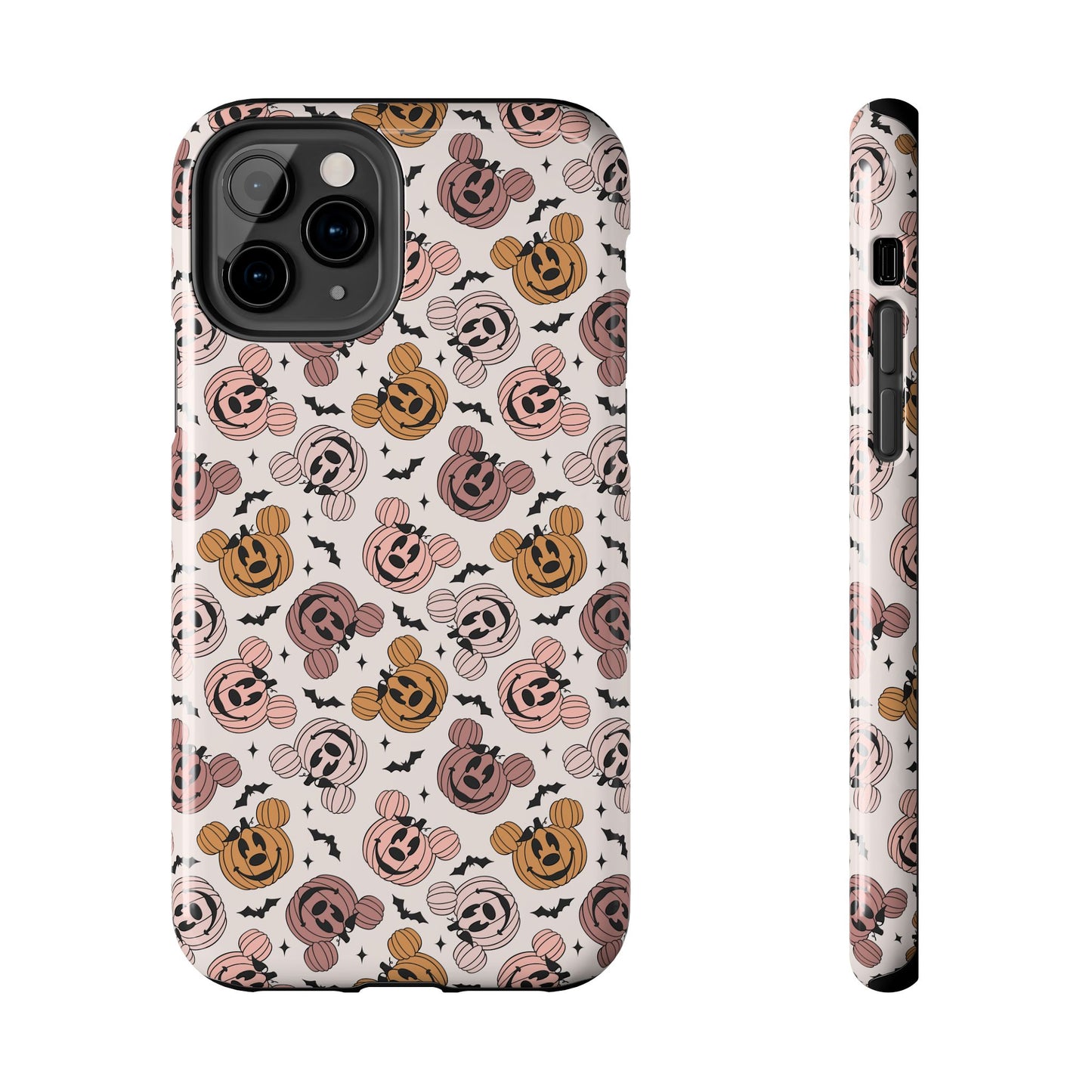 Pink Pumpkin Mice  - Tough Phone Cases