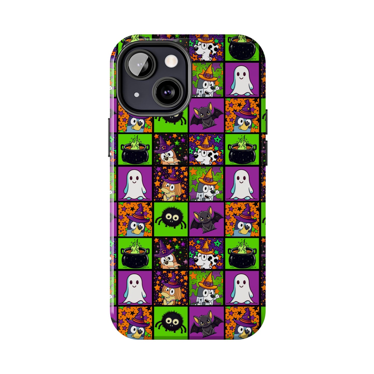 Blue Pup Halloween -  Tough Phone Cases