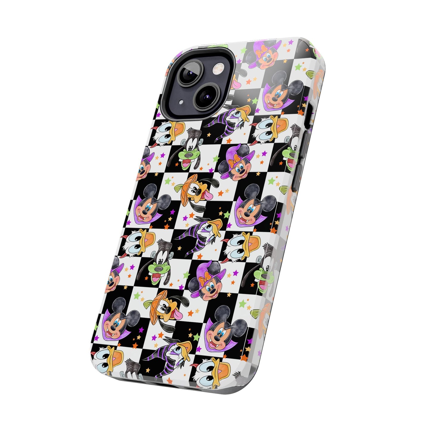 Checkered Halloween Pals  - Tough Phone Cases