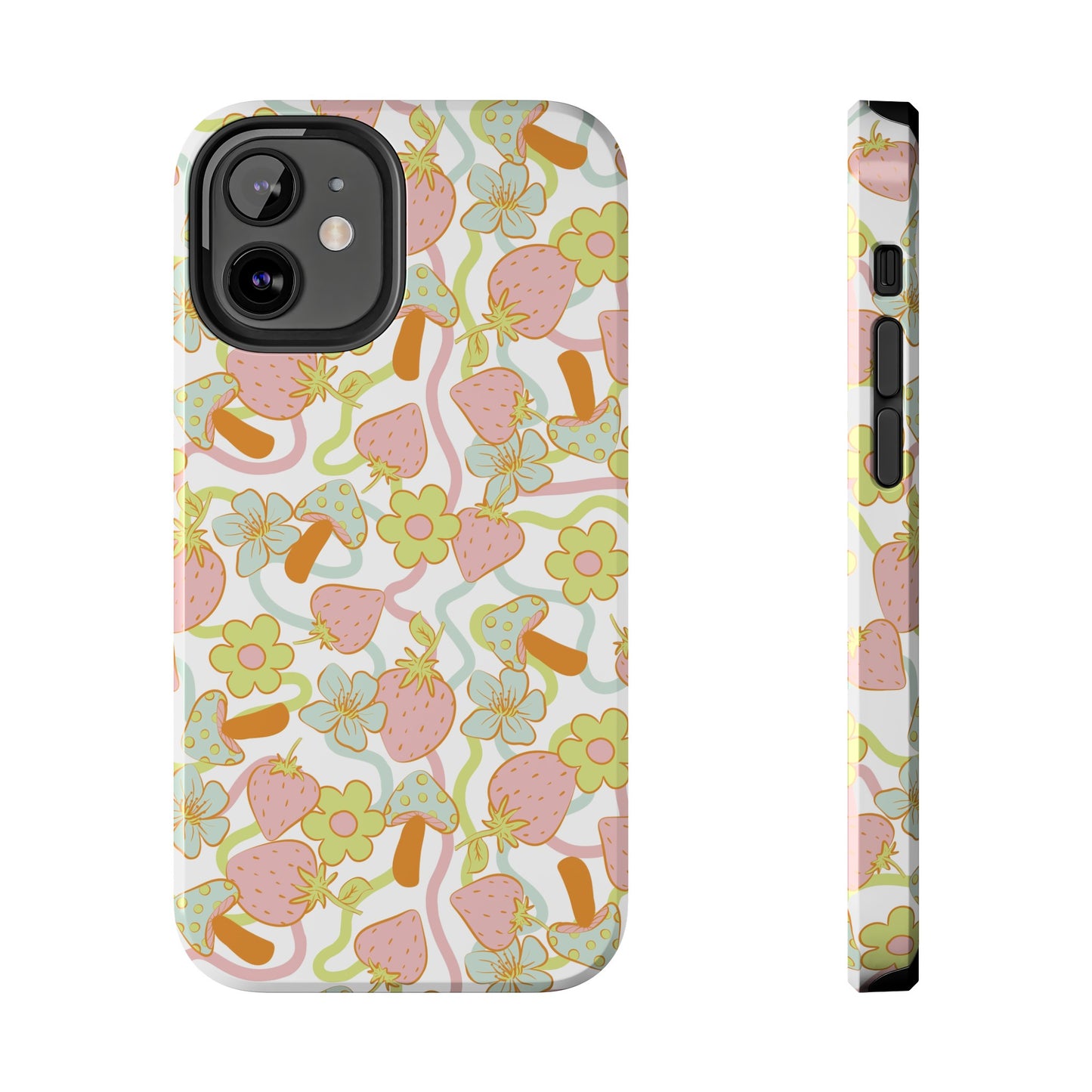 Strawberry Shrooms - Tough Phone Cases