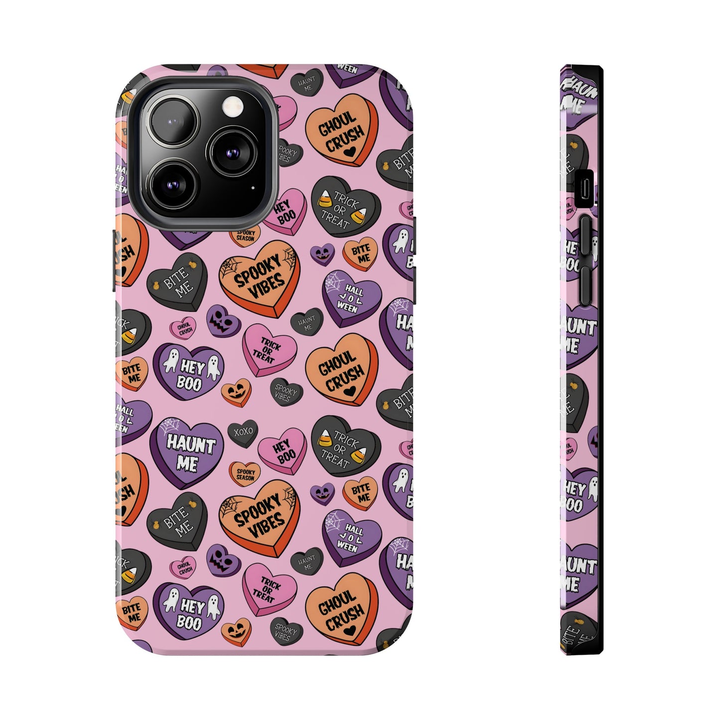 Spooky Hearts  - Tough Phone Cases