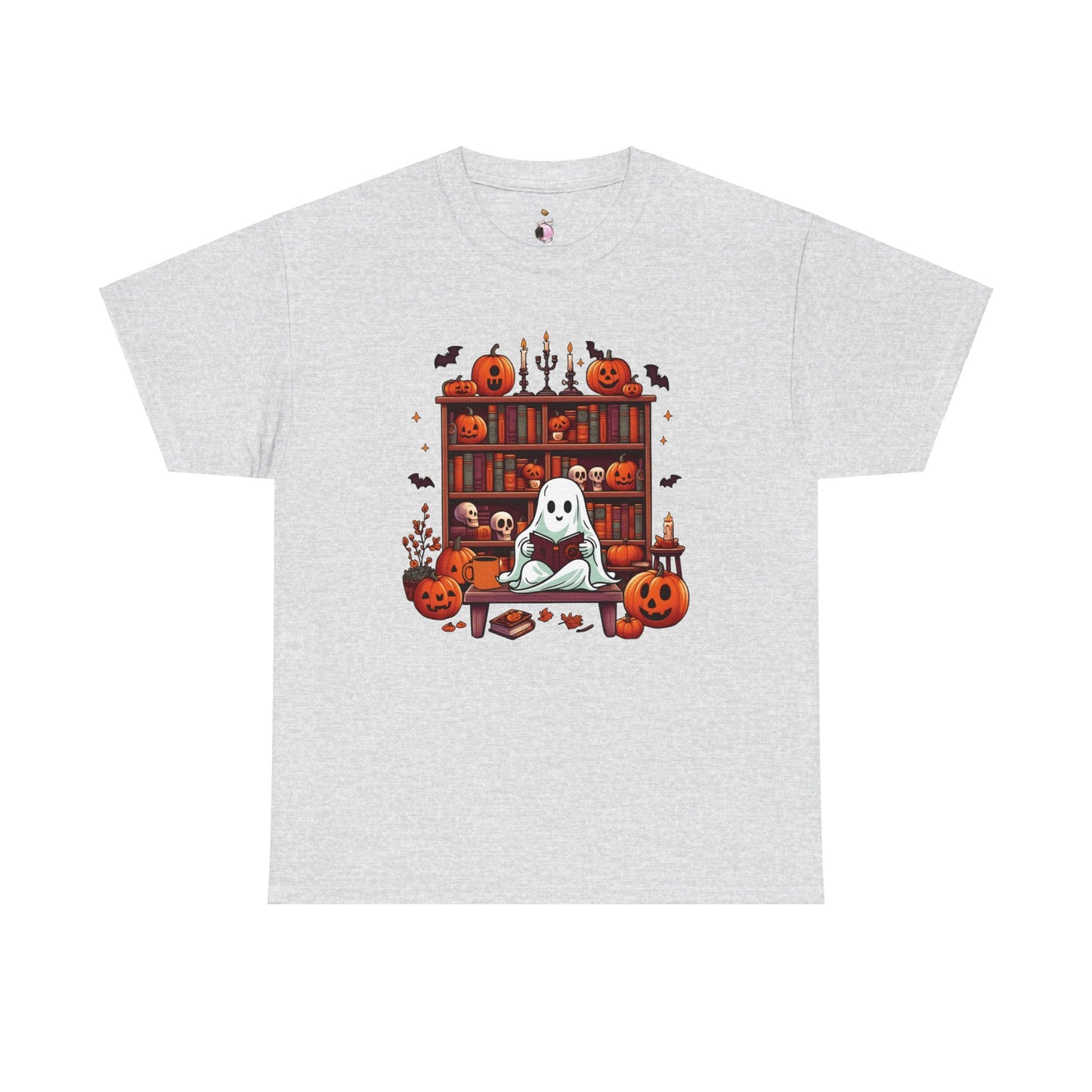 Boo-kworm Ghost Tee - Halloween Shirt