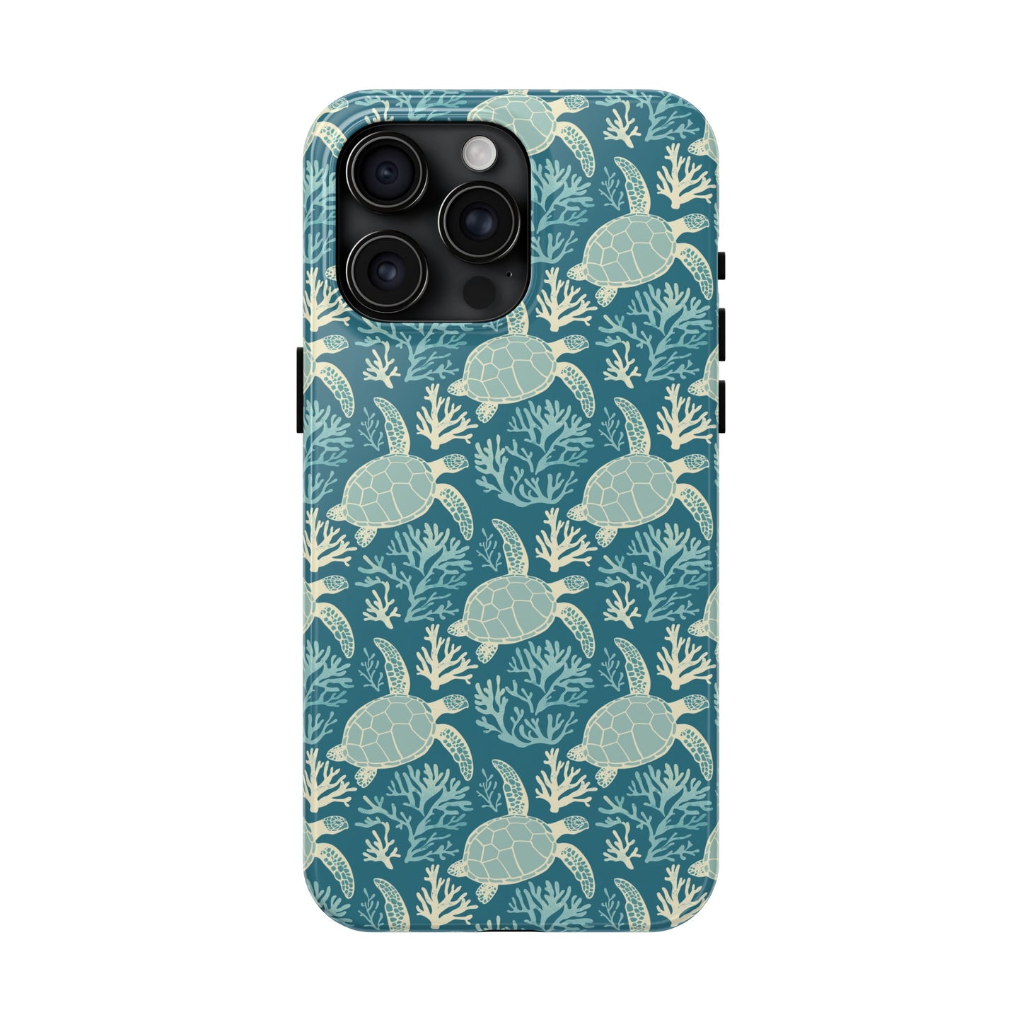 Blue Sea Turtle  - Tough Phone Cases