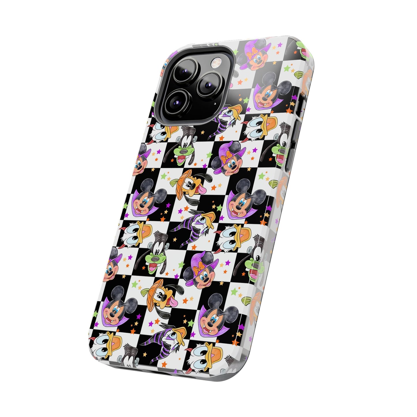 Checkered Halloween Pals  - Tough Phone Cases