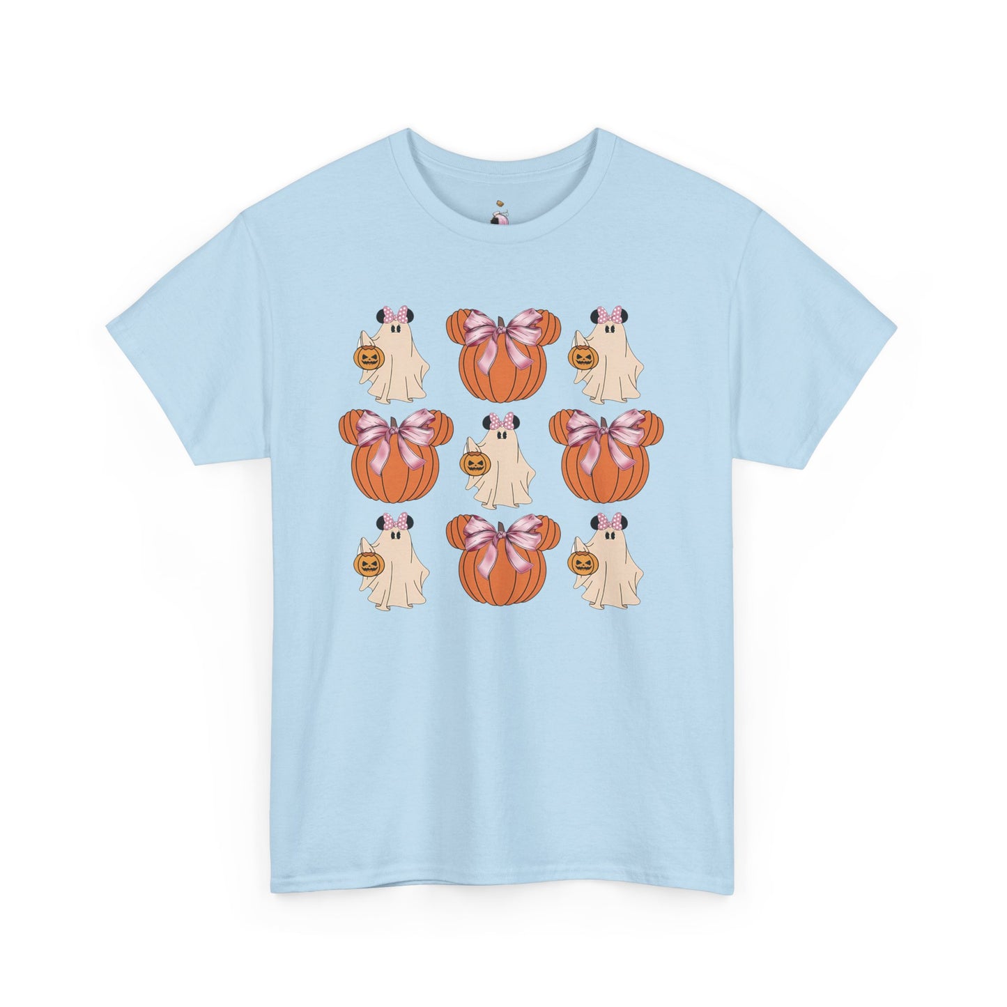 Girly Mouse Ghost Pumpkins - Halloween Tee -  Shirt