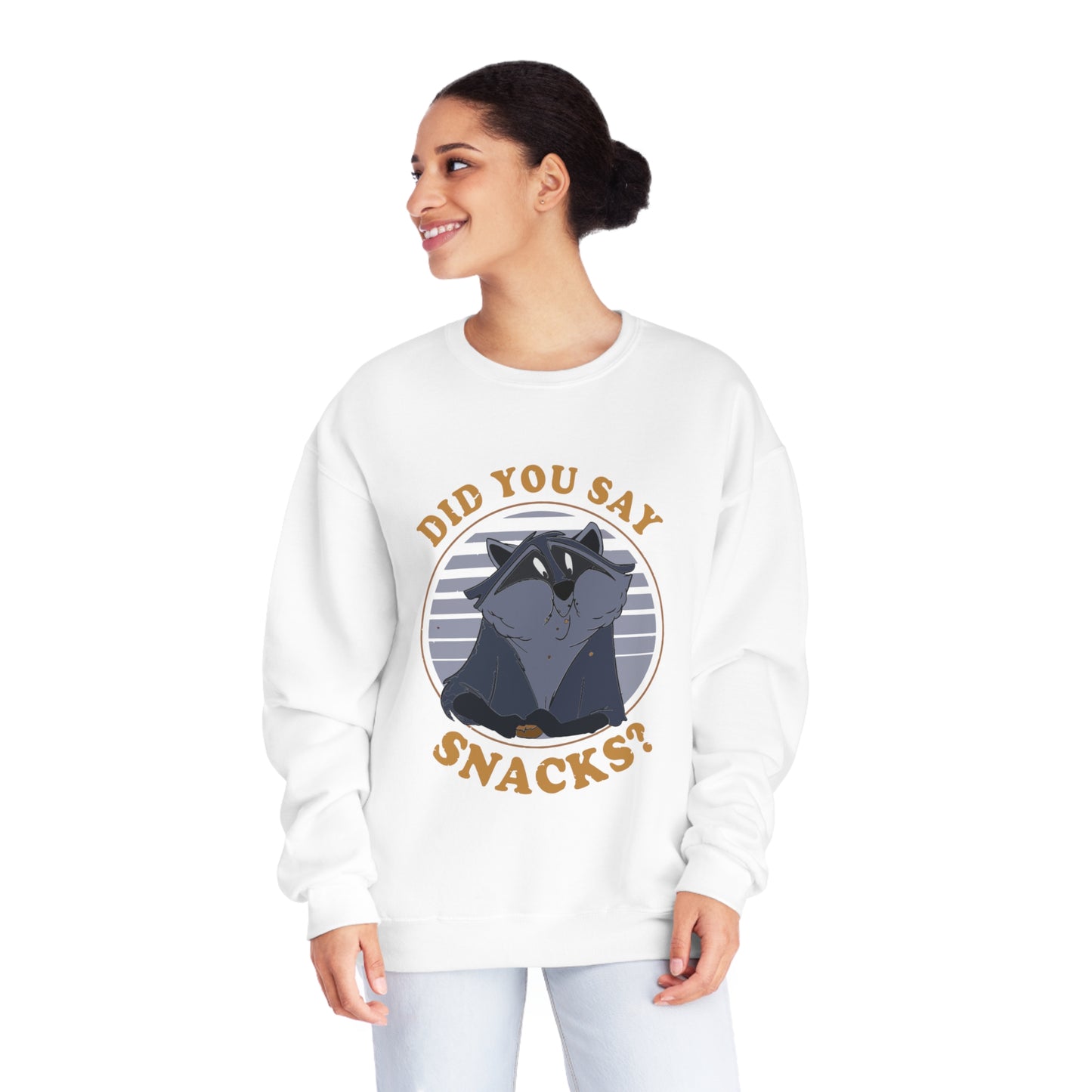 Did You Say Snacks? - Unisex NuBlend® Crewneck Sweatshirt