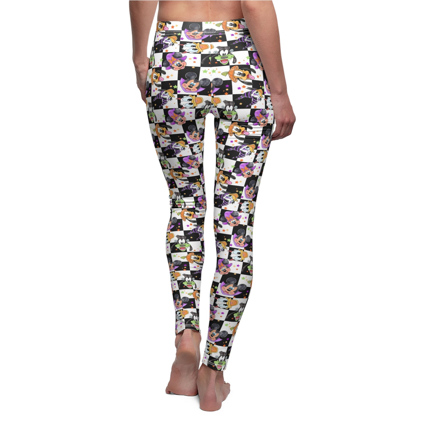 Checkered Halloween Pals - Women's Leggings