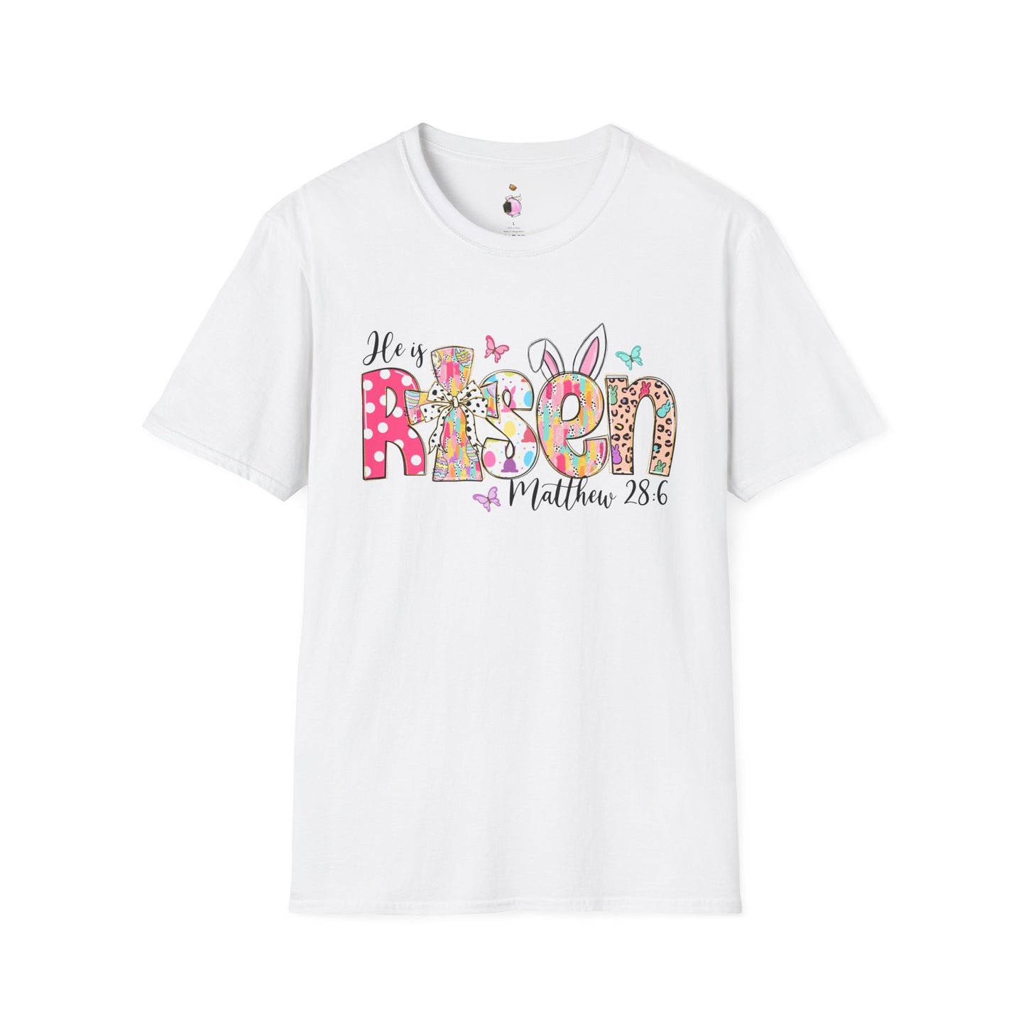 He Is Risen - Unisex Softstyle T-Shirt