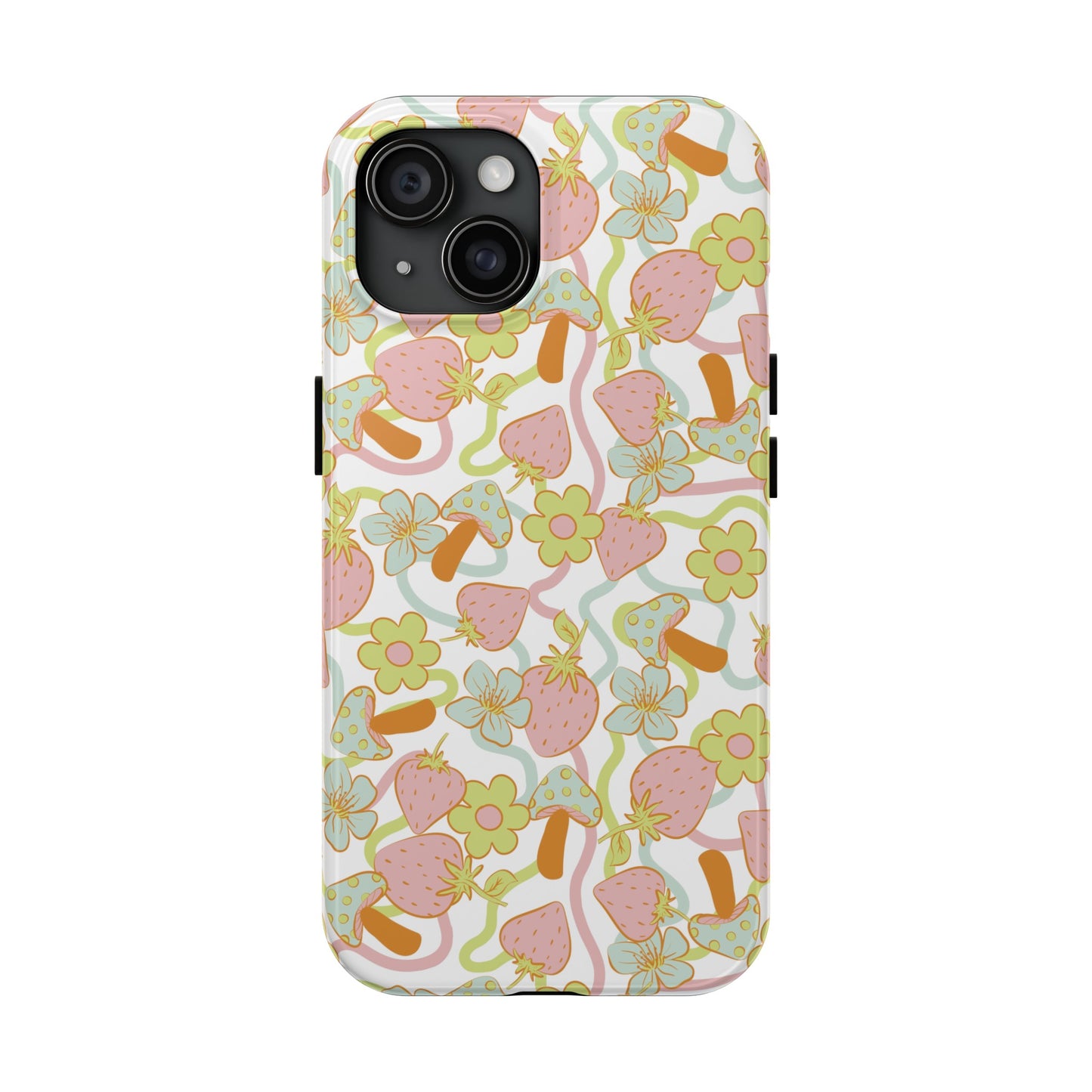 Strawberry Shrooms - Tough Phone Cases